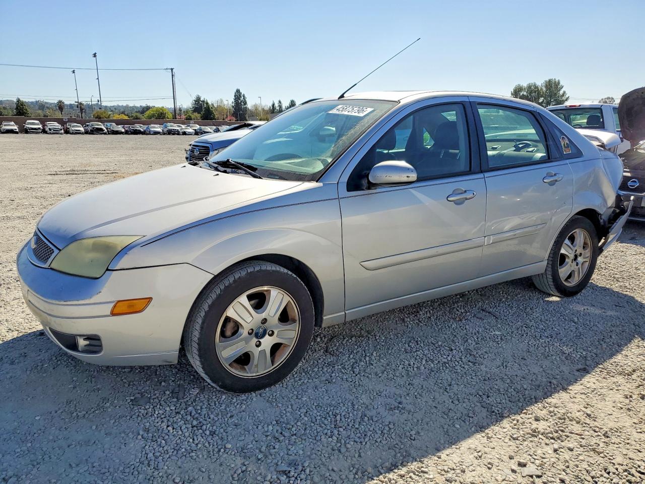 2005 Ford Focus Zx4 St Silver vin: 1FAHP38Z05W234765