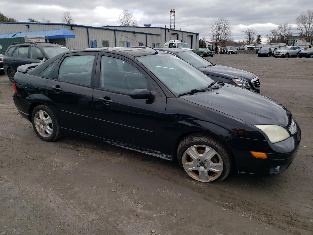 2005 Ford Focus Zx4 St Black vin: 1FAHP38Z75W301930