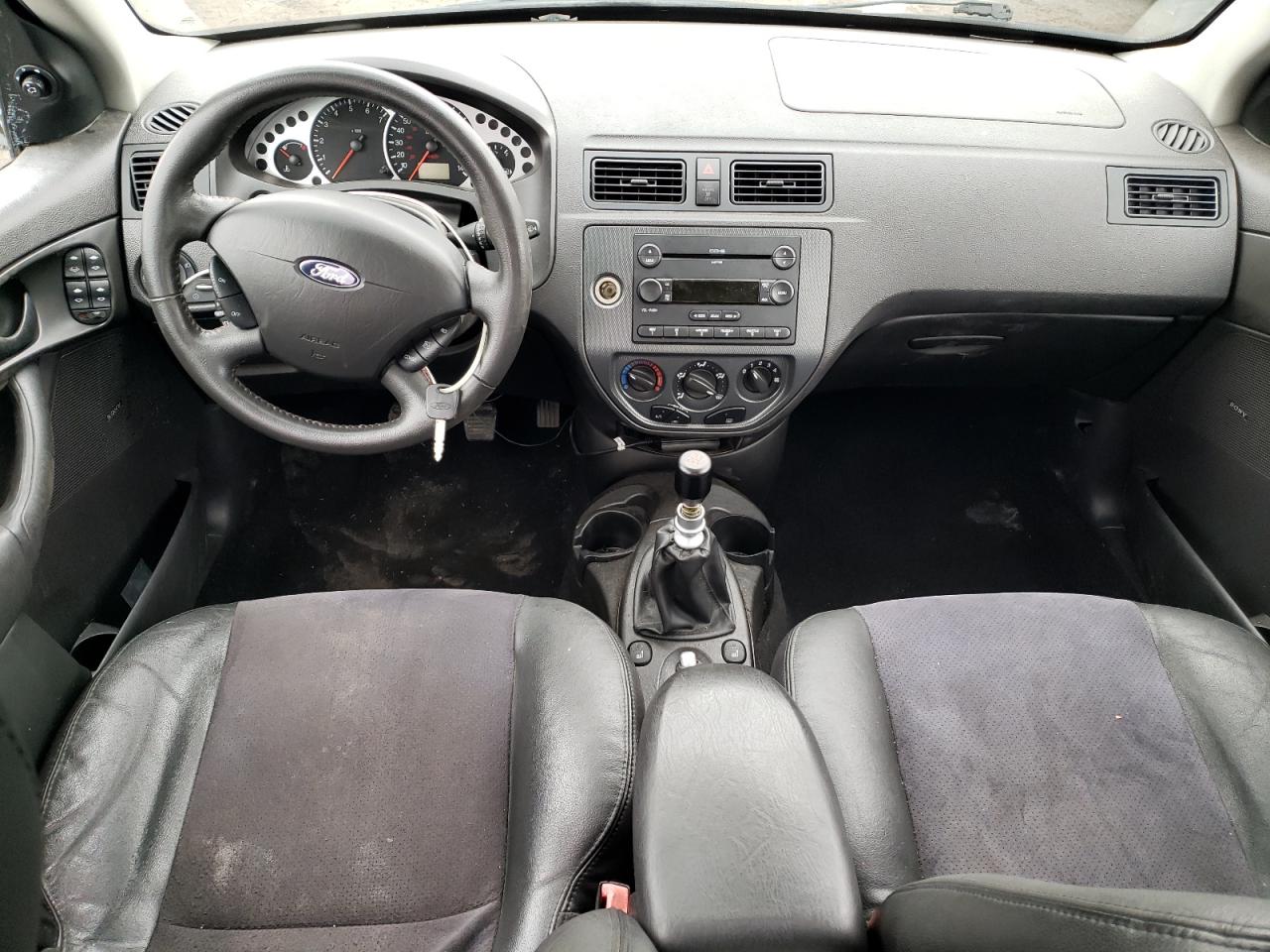2005 Ford Focus Zx4 St Black vin: 1FAHP38Z75W301930
