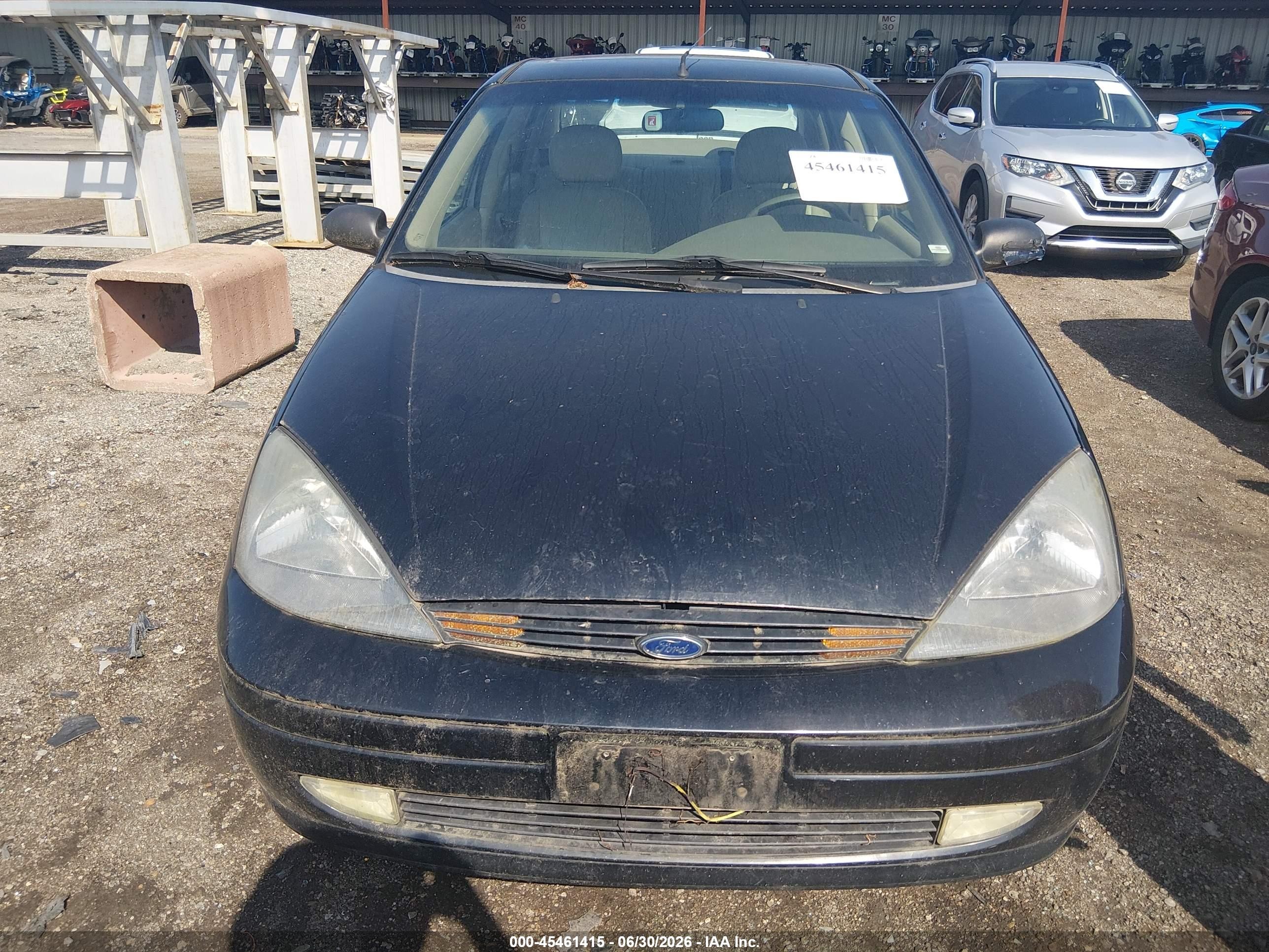 2004 Ford Focus Zts Black vin: 1FAHP38ZX4W123798