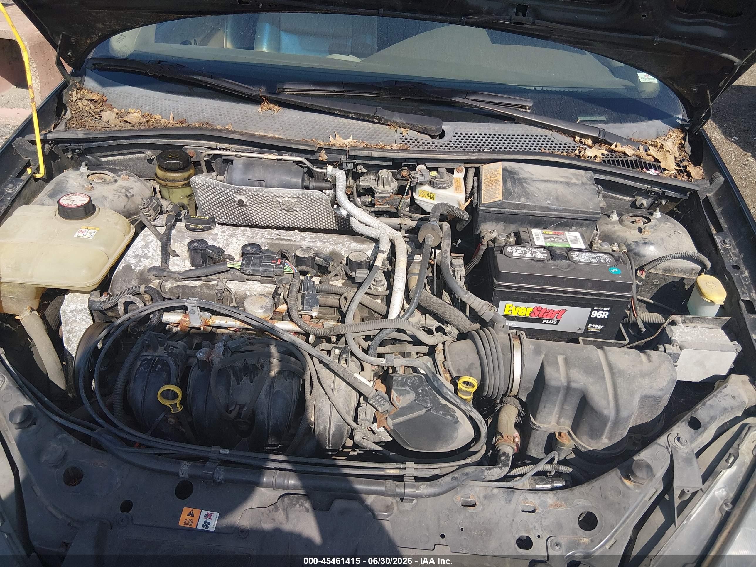 2004 Ford Focus Zts Black vin: 1FAHP38ZX4W123798