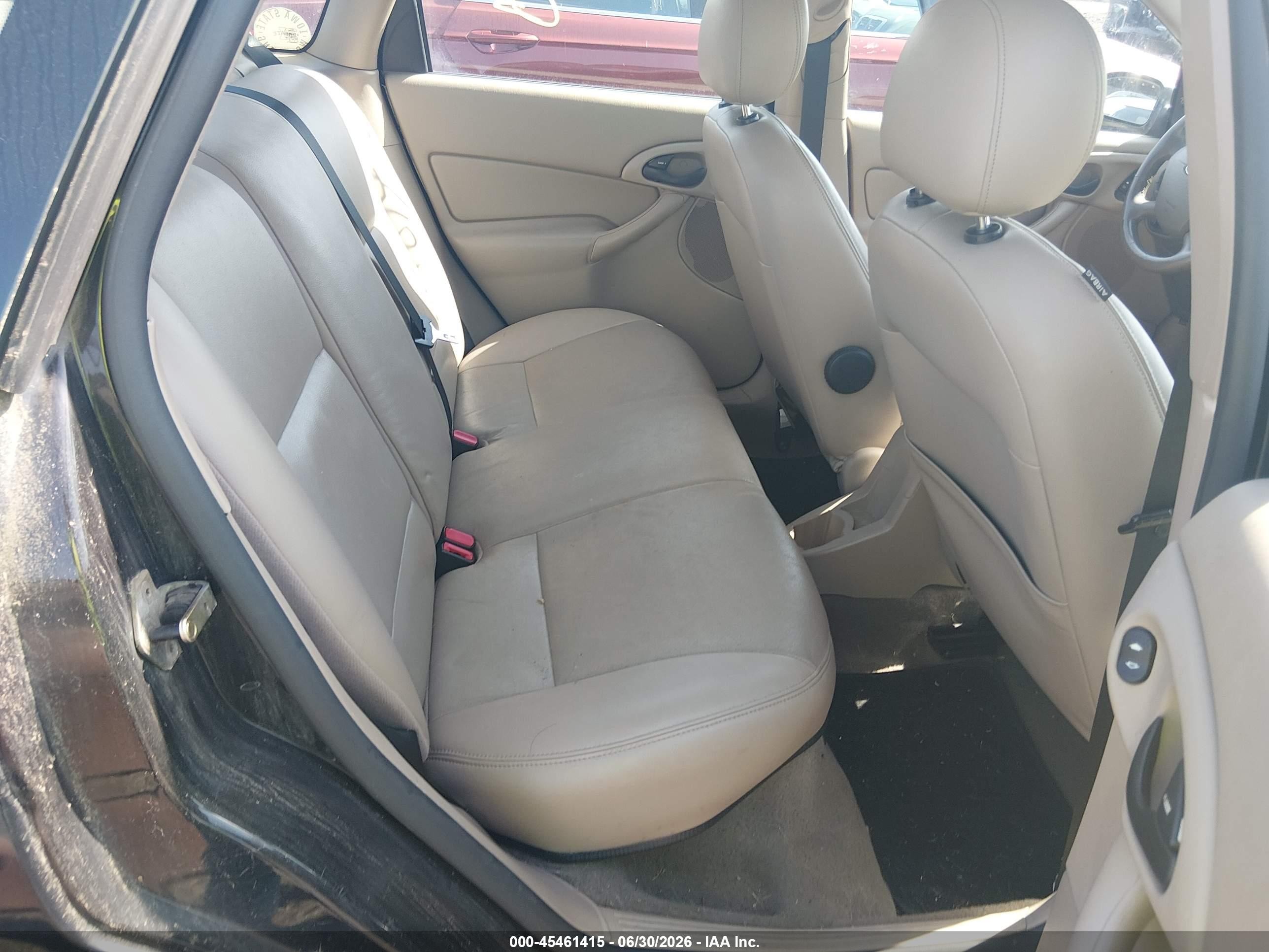 2004 Ford Focus Zts Black vin: 1FAHP38ZX4W123798