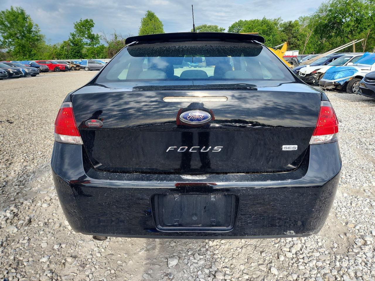 2010 Ford Focus Ses Black vin: 1FAHP3DN2AW186277