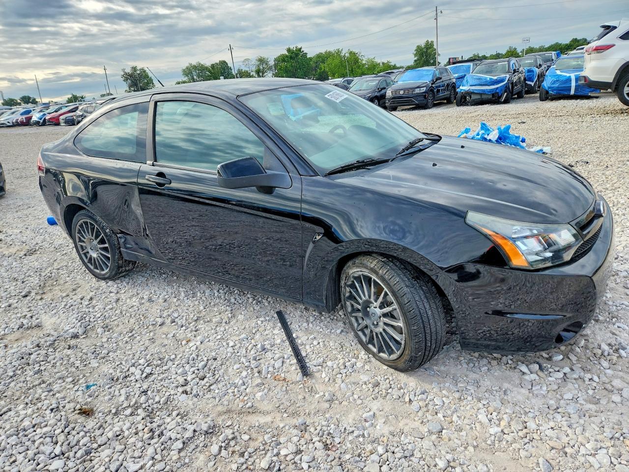 2010 Ford Focus Ses Black vin: 1FAHP3DN2AW186277