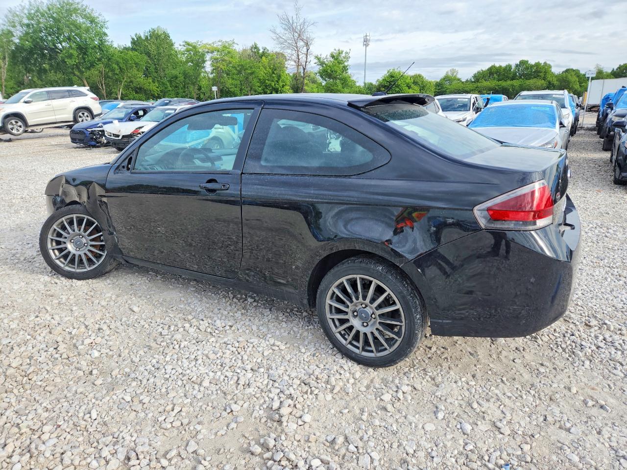 2010 Ford Focus Ses Black vin: 1FAHP3DN2AW186277