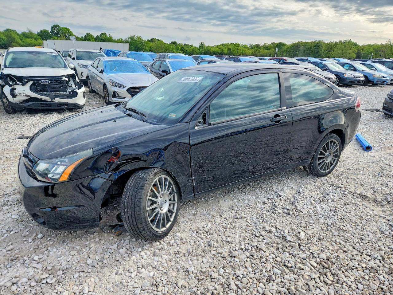 2010 Ford Focus Ses Black vin: 1FAHP3DN2AW186277