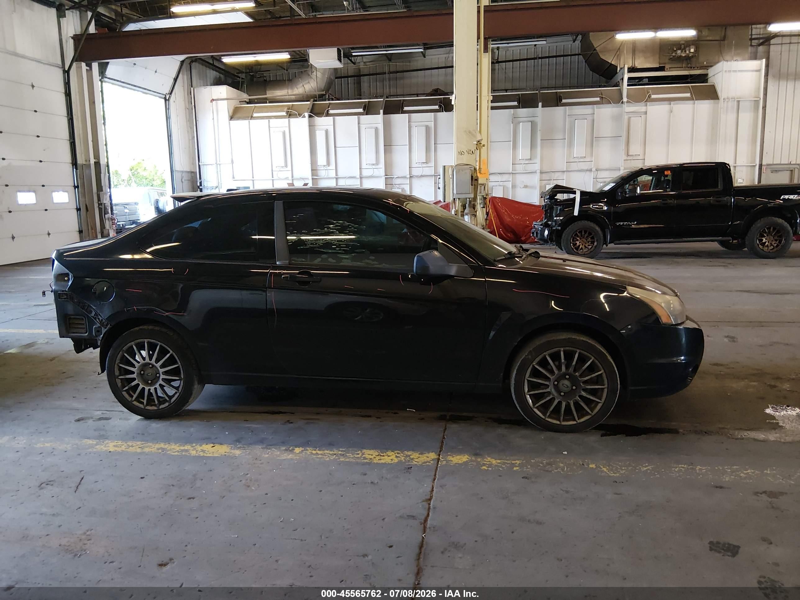 2010 Ford Focus Ses Black vin: 1FAHP3DN2AW202316