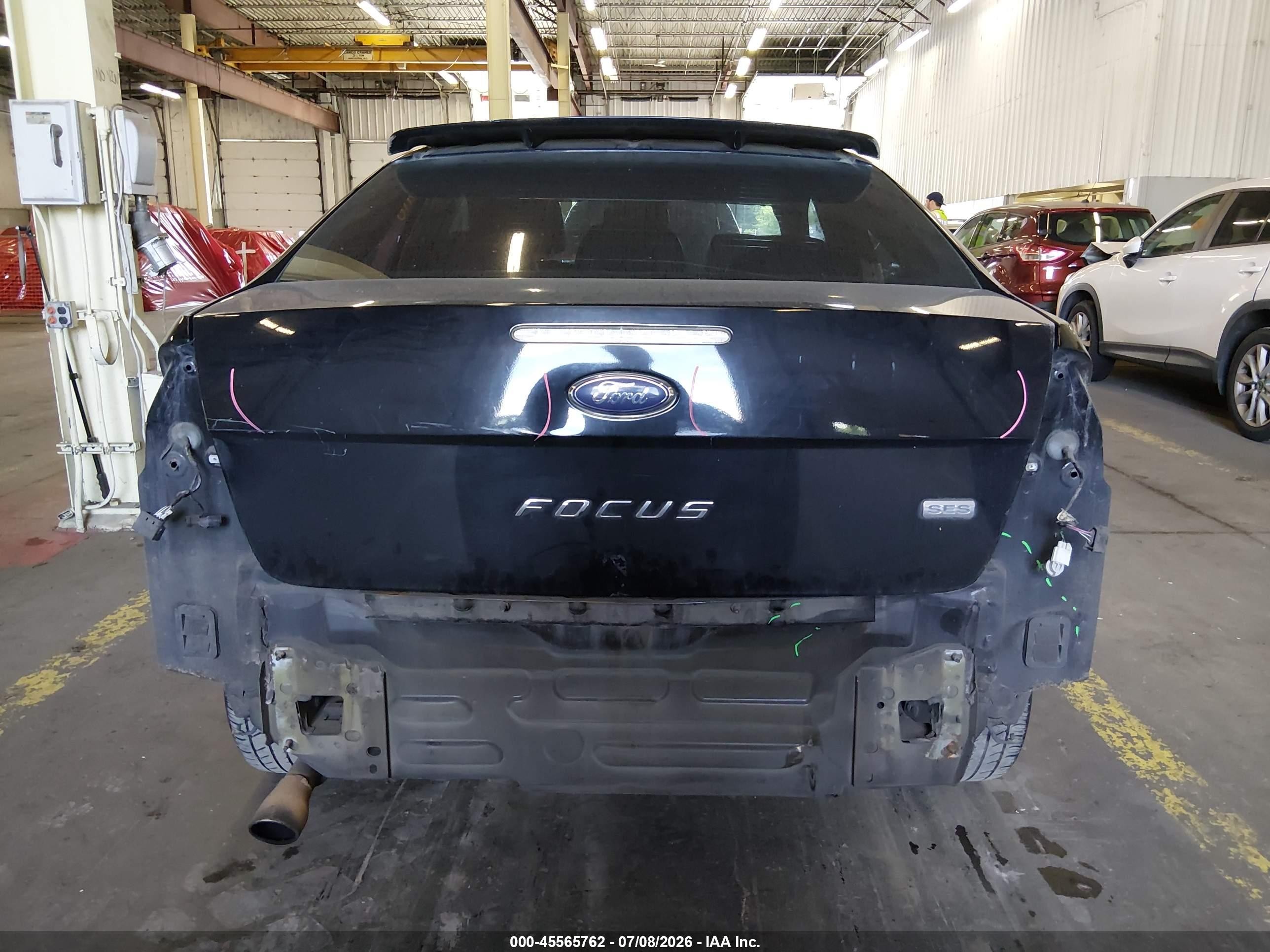 2010 Ford Focus Ses Black vin: 1FAHP3DN2AW202316