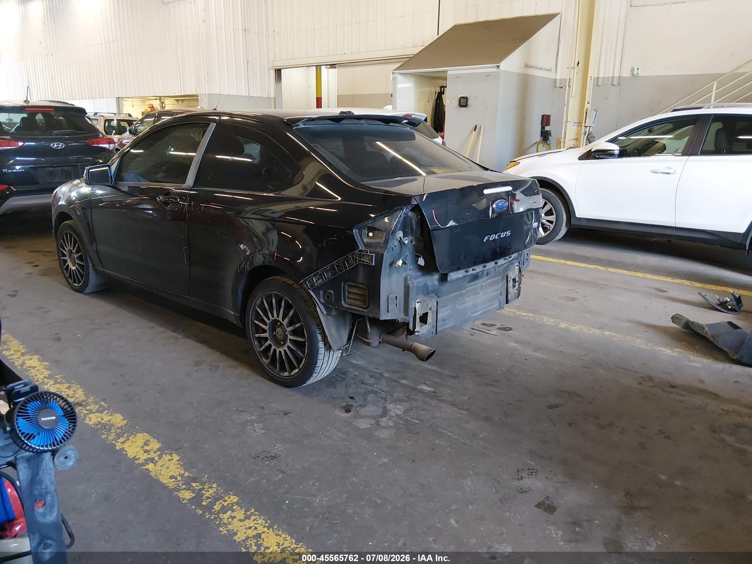 2010 Ford Focus Ses Black vin: 1FAHP3DN2AW202316