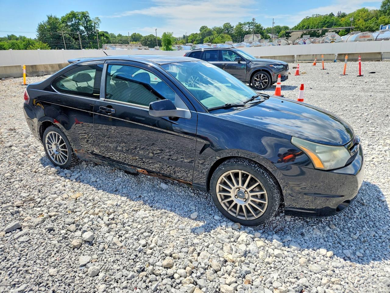 2010 Ford Focus Ses Black vin: 1FAHP3DN6AW233360