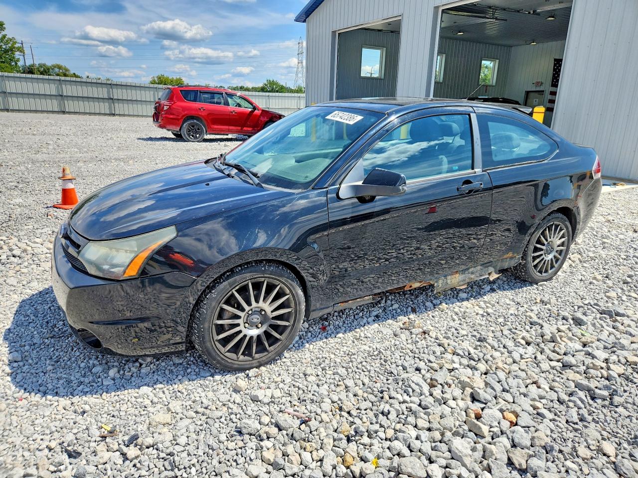 2010 Ford Focus Ses Black vin: 1FAHP3DN6AW233360