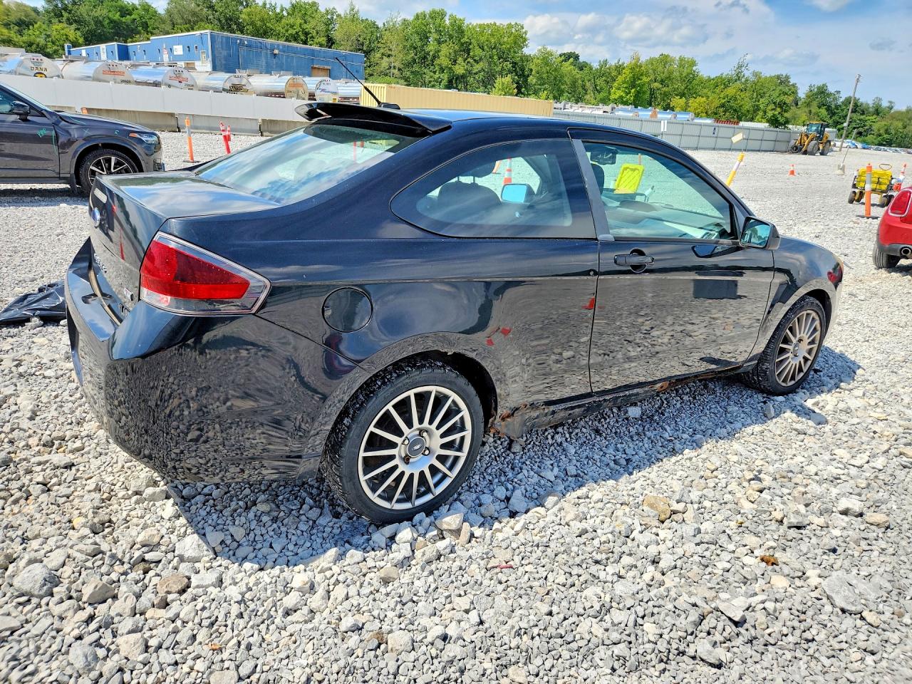 2010 Ford Focus Ses Black vin: 1FAHP3DN6AW233360