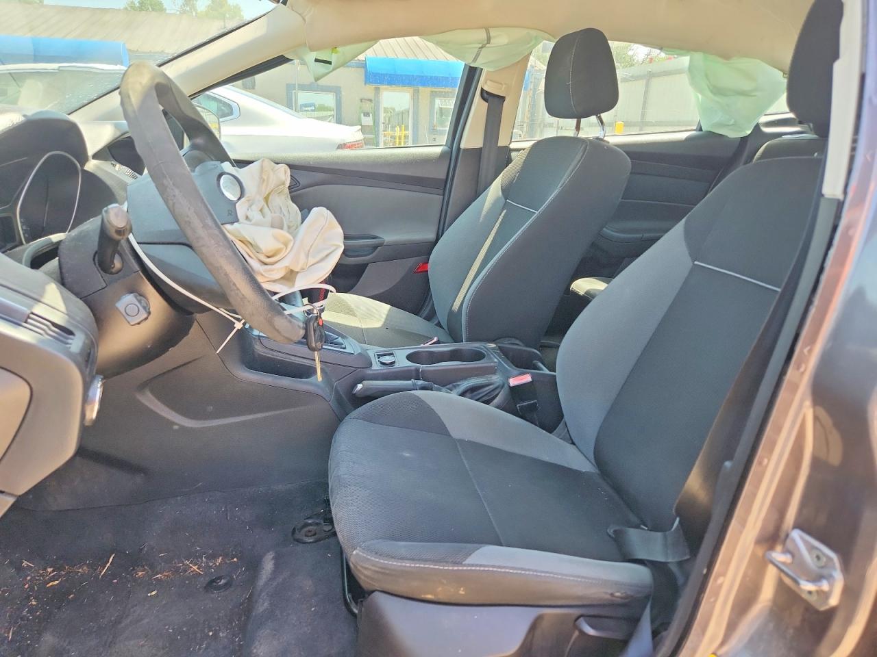 2012 Ford Focus S Gray vin: 1FAHP3E20CL235890