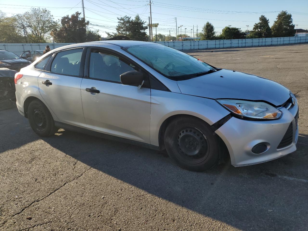 2012 Ford Focus S Silver vin: 1FAHP3E20CL372389