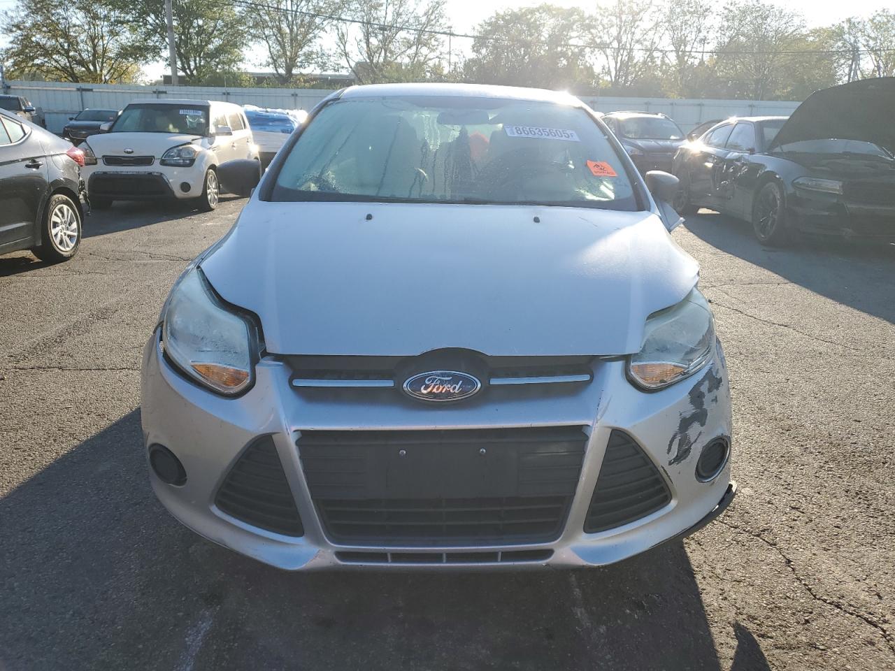 2012 Ford Focus S Silver vin: 1FAHP3E20CL372389