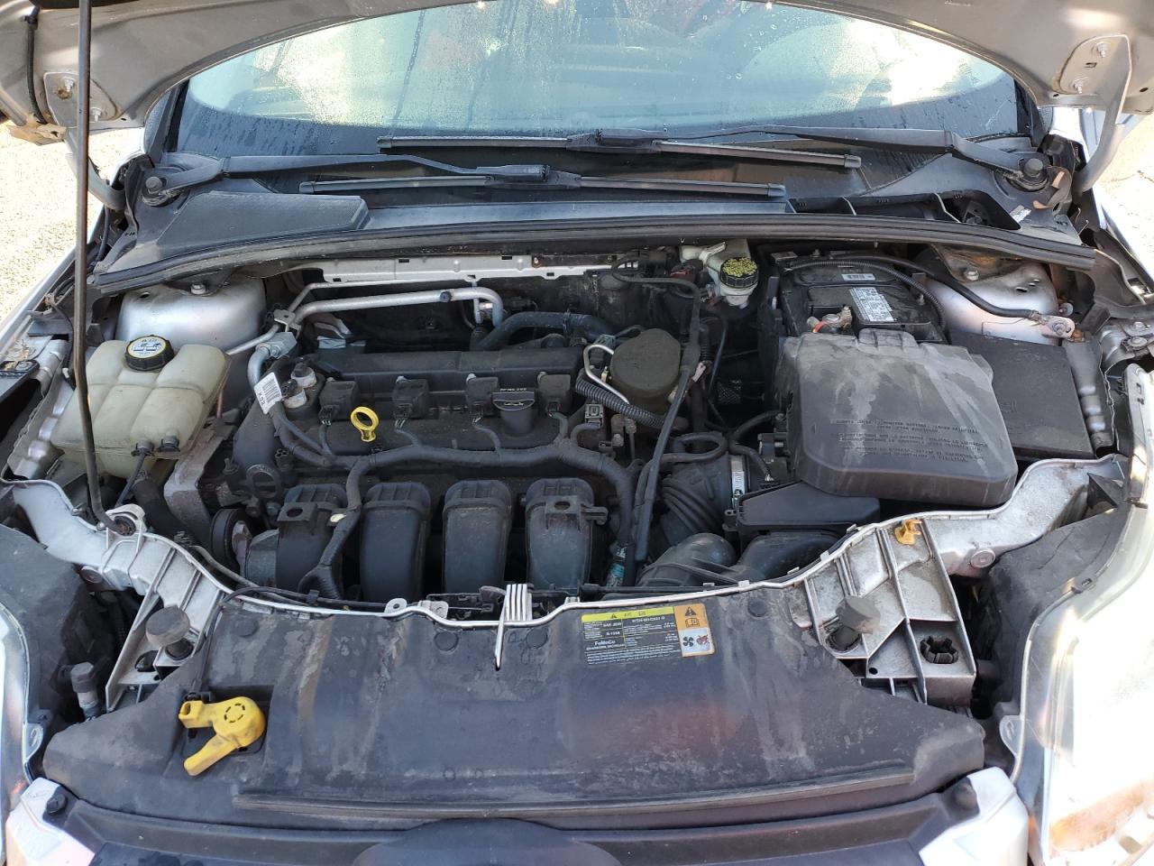 2012 Ford Focus S Silver vin: 1FAHP3E20CL372389