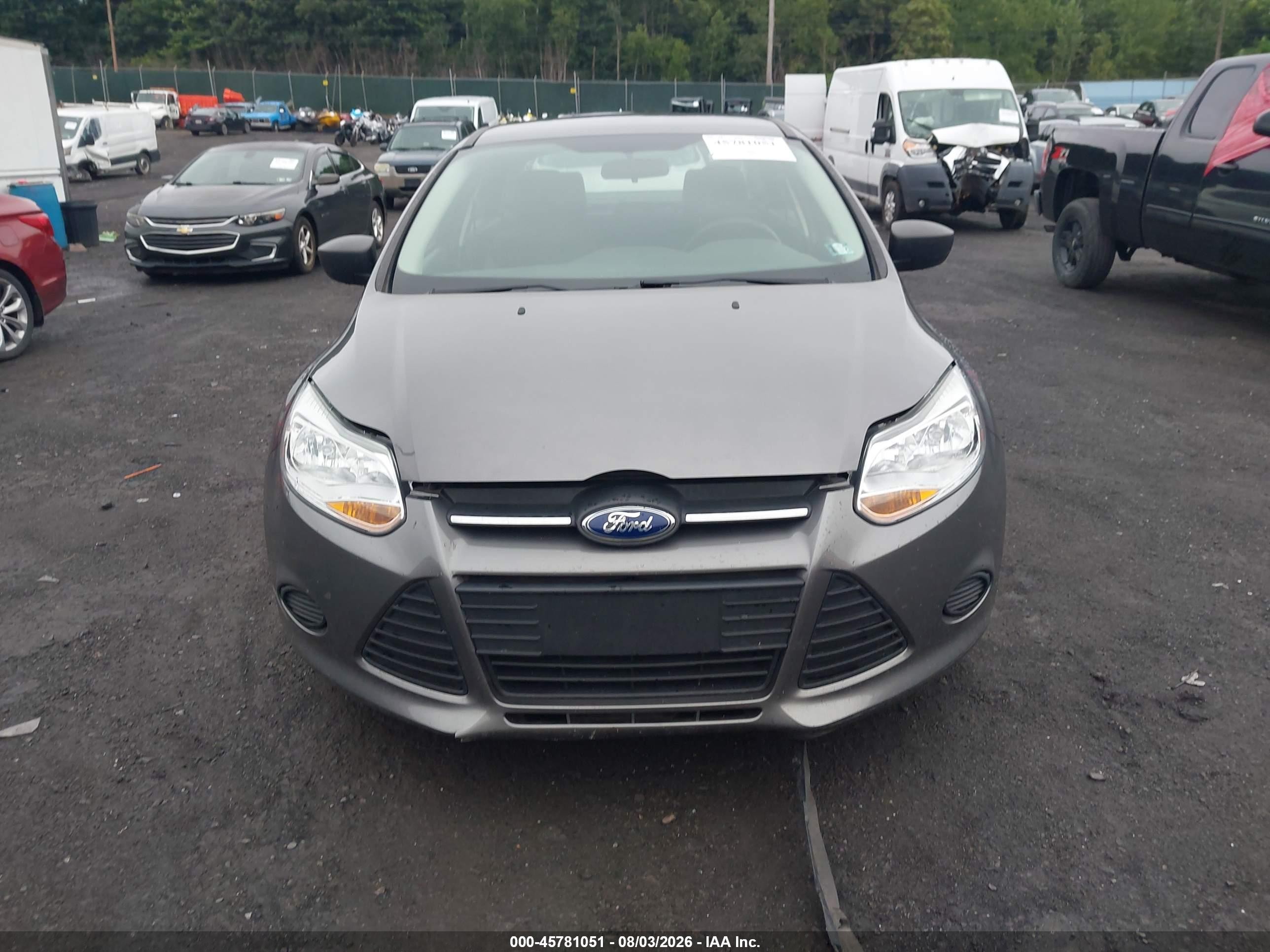 2012 Ford Focus S Silver vin: 1FAHP3E21CL407473