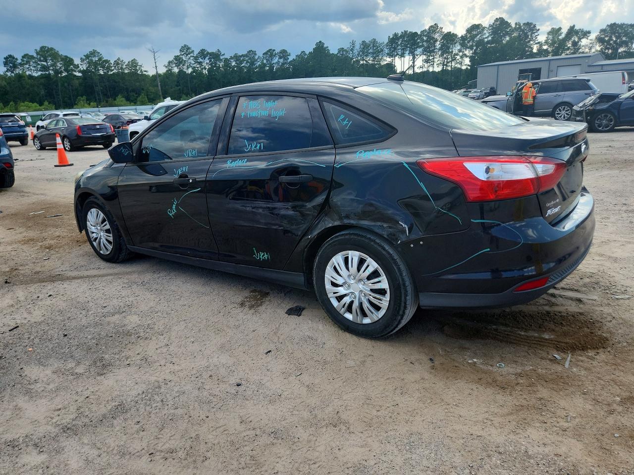 2012 Ford Focus S Charcoal vin: 1FAHP3E22CL369736
