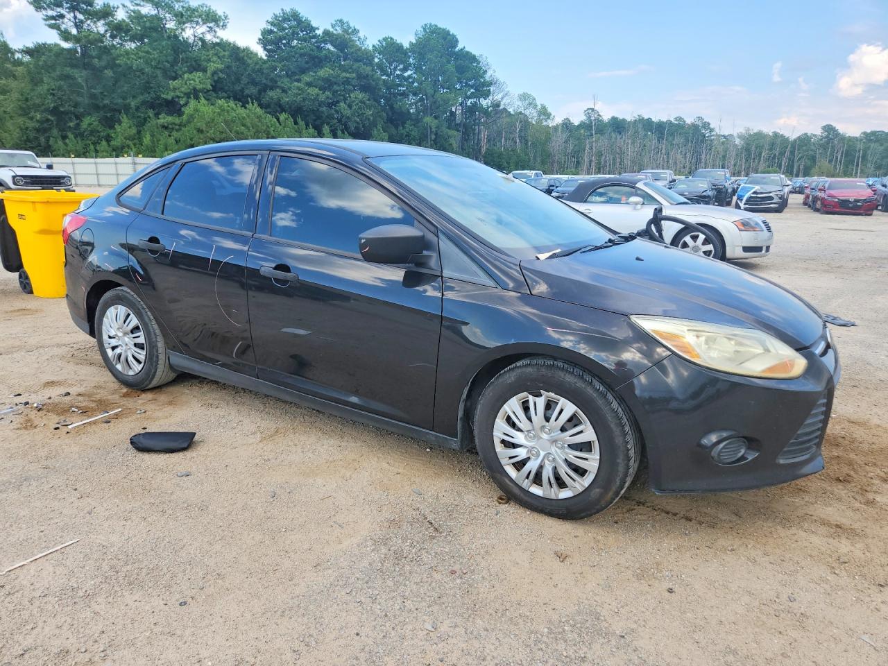2012 Ford Focus S Charcoal vin: 1FAHP3E22CL369736