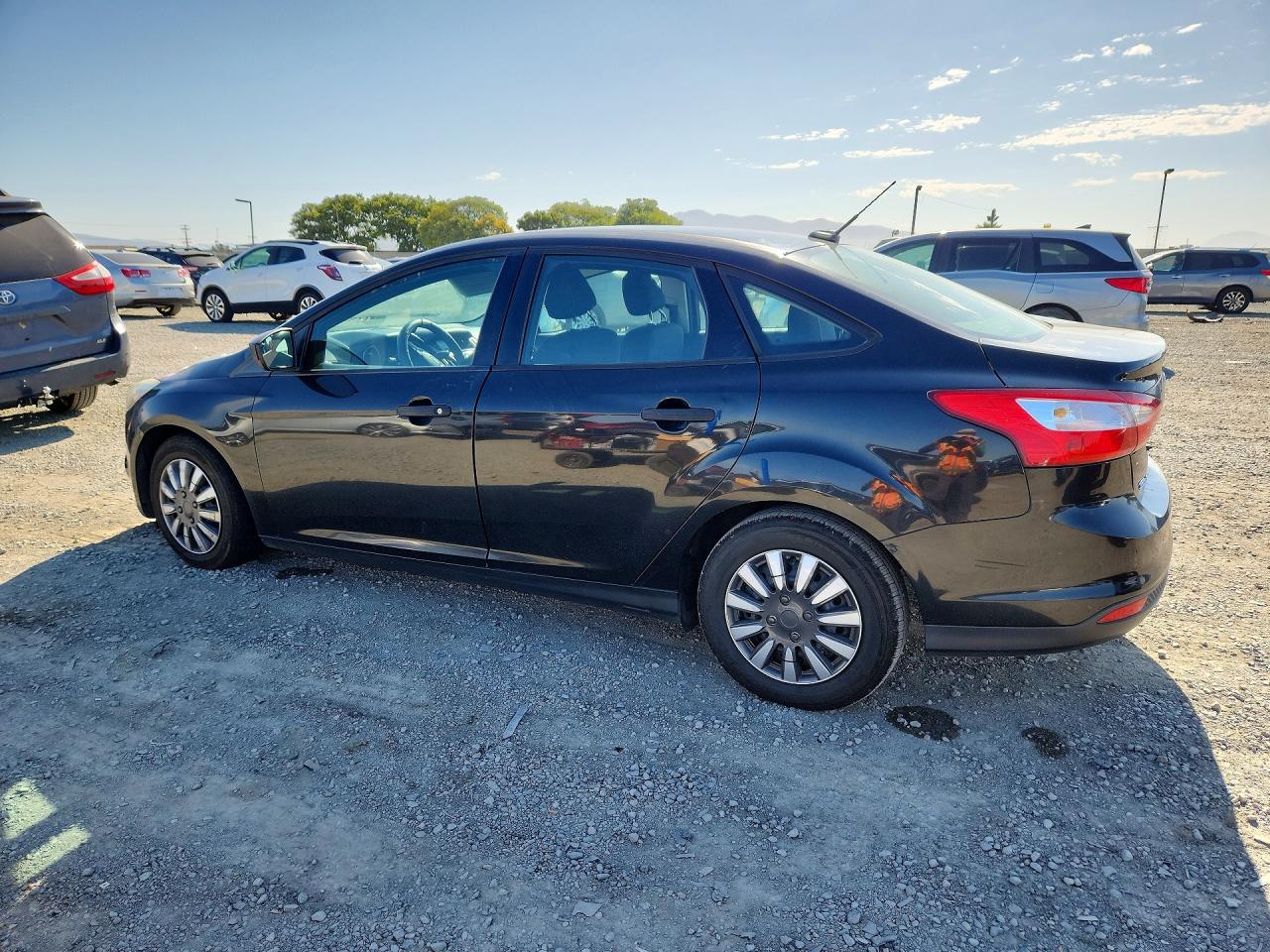 2012 Ford Focus S Charcoal vin: 1FAHP3E23CL108437