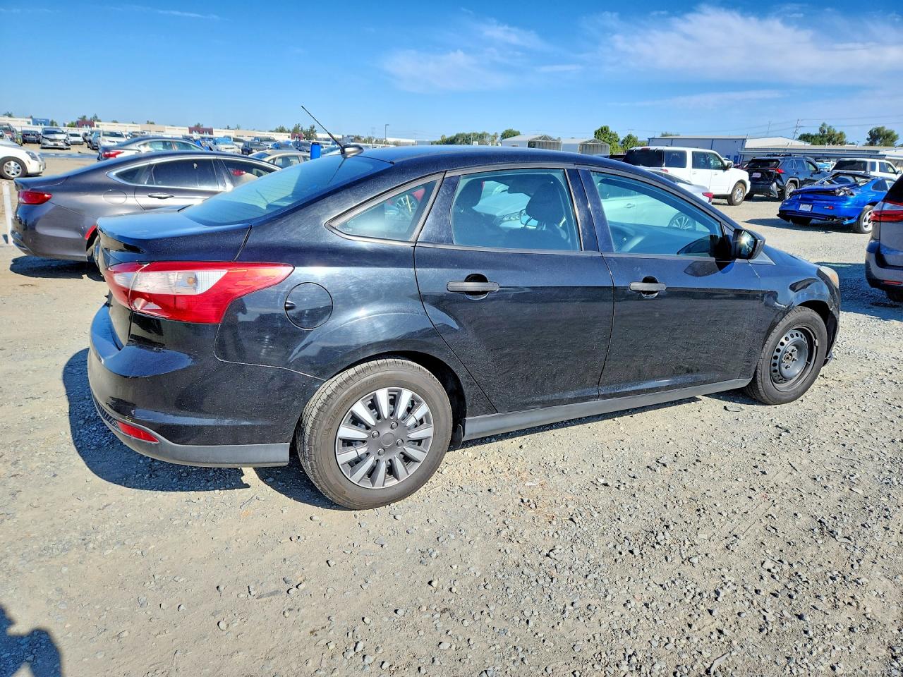 2012 Ford Focus S Charcoal vin: 1FAHP3E23CL108437