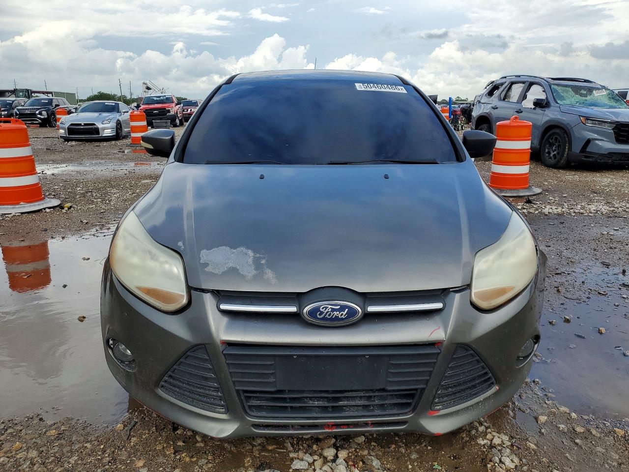2012 Ford Focus S Gray vin: 1FAHP3E23CL167360