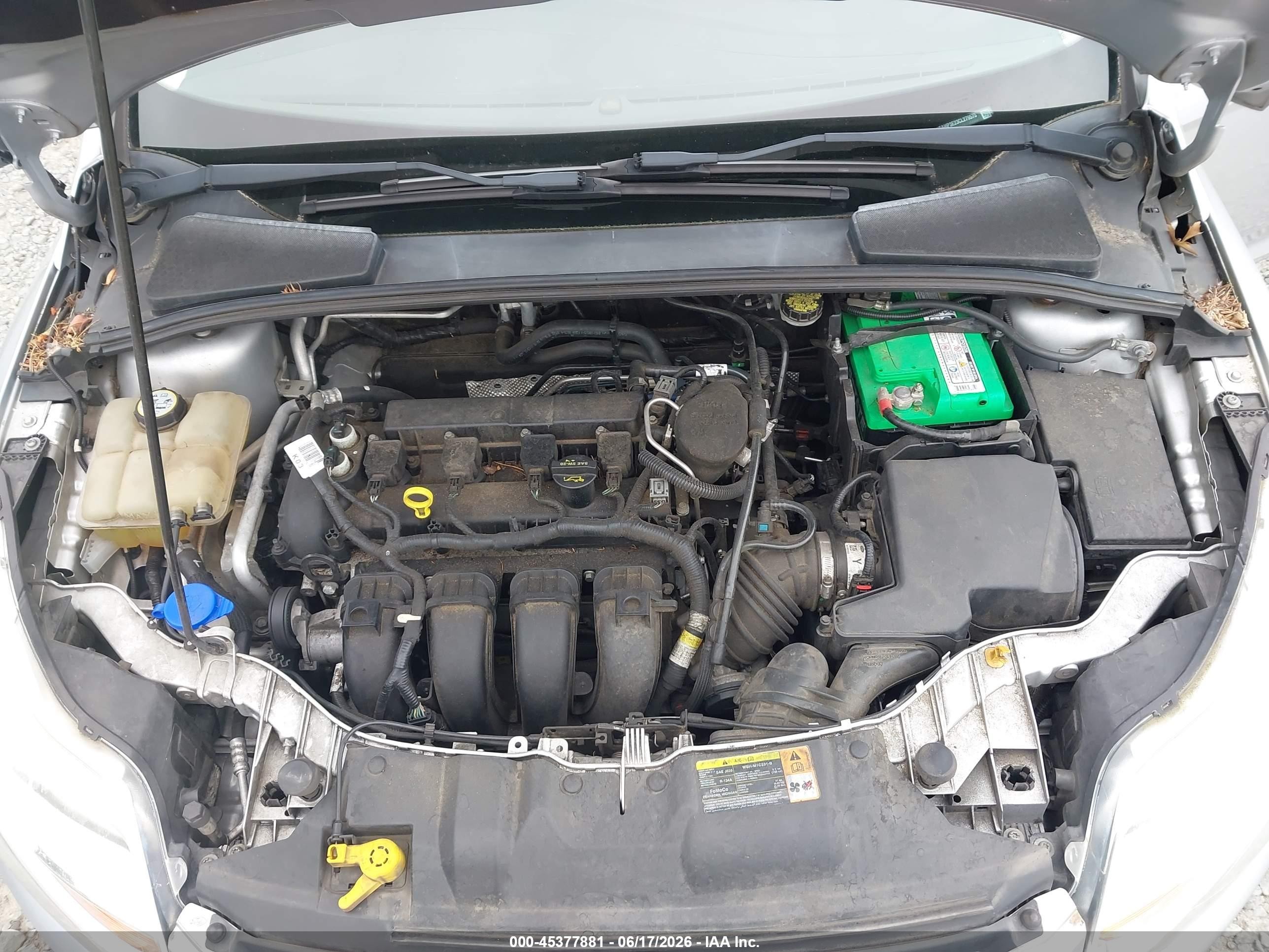 2012 Ford Focus S Silver vin: 1FAHP3E23CL279575