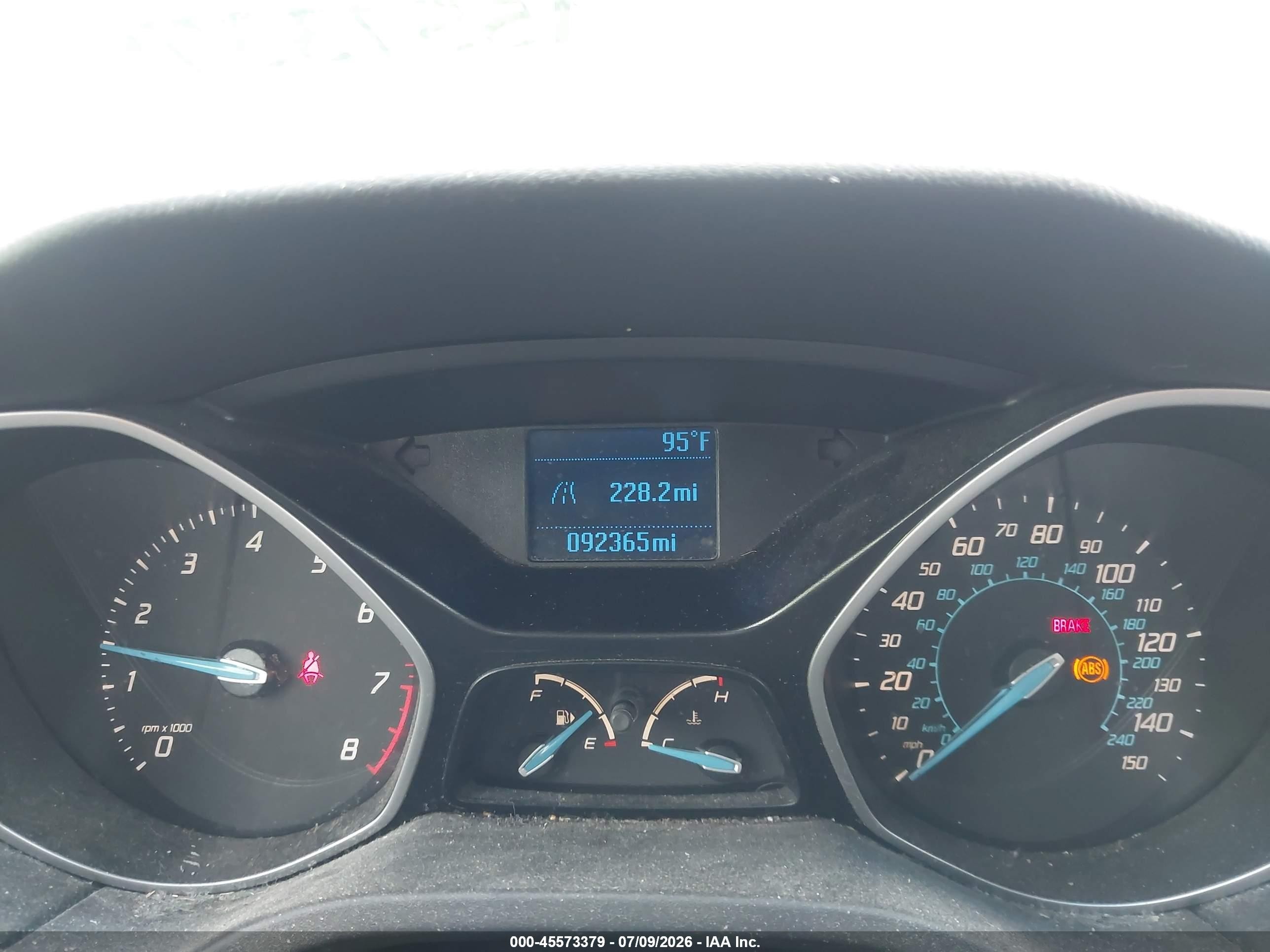 2012 Ford Focus S Gray vin: 1FAHP3E23CL463639
