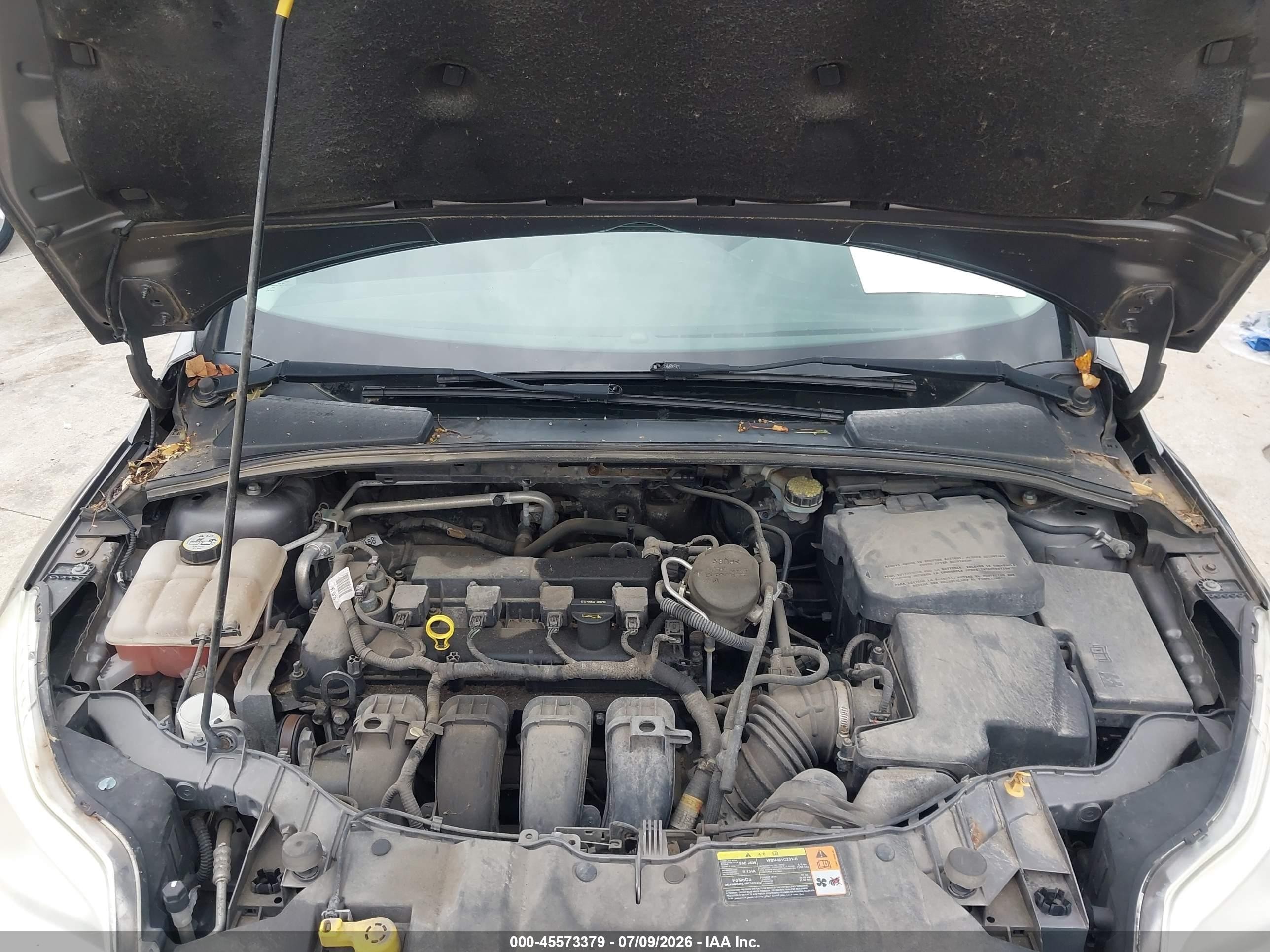 2012 Ford Focus S Gray vin: 1FAHP3E23CL463639