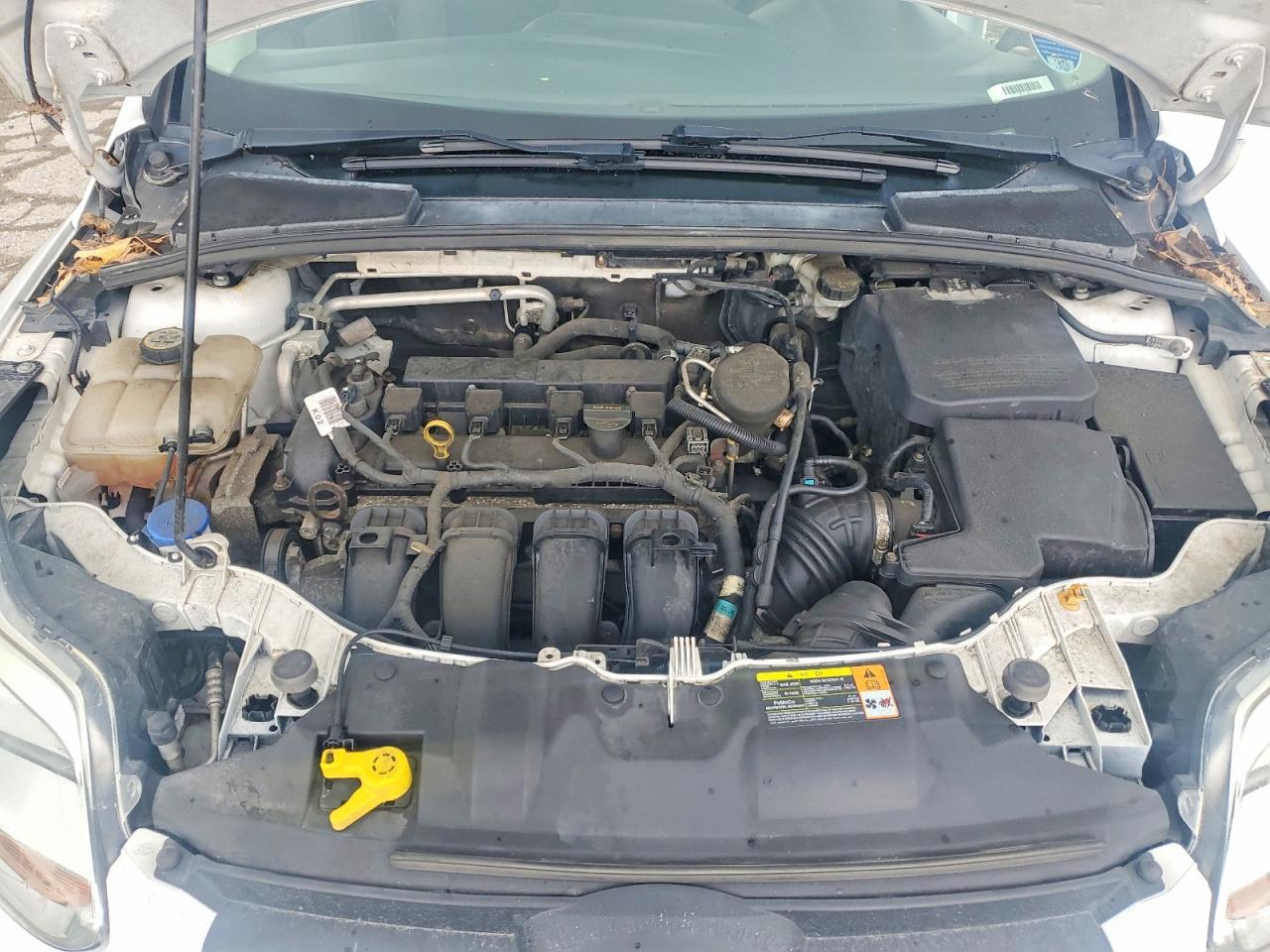 2012 Ford Focus S Белый vin: 1FAHP3E24CL434537