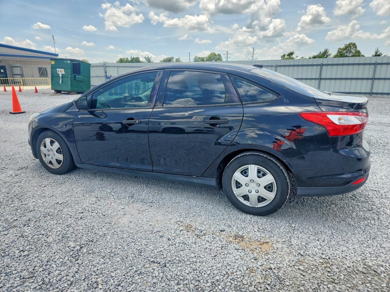 2012 Ford Focus S Black vin: 1FAHP3E25CL313242