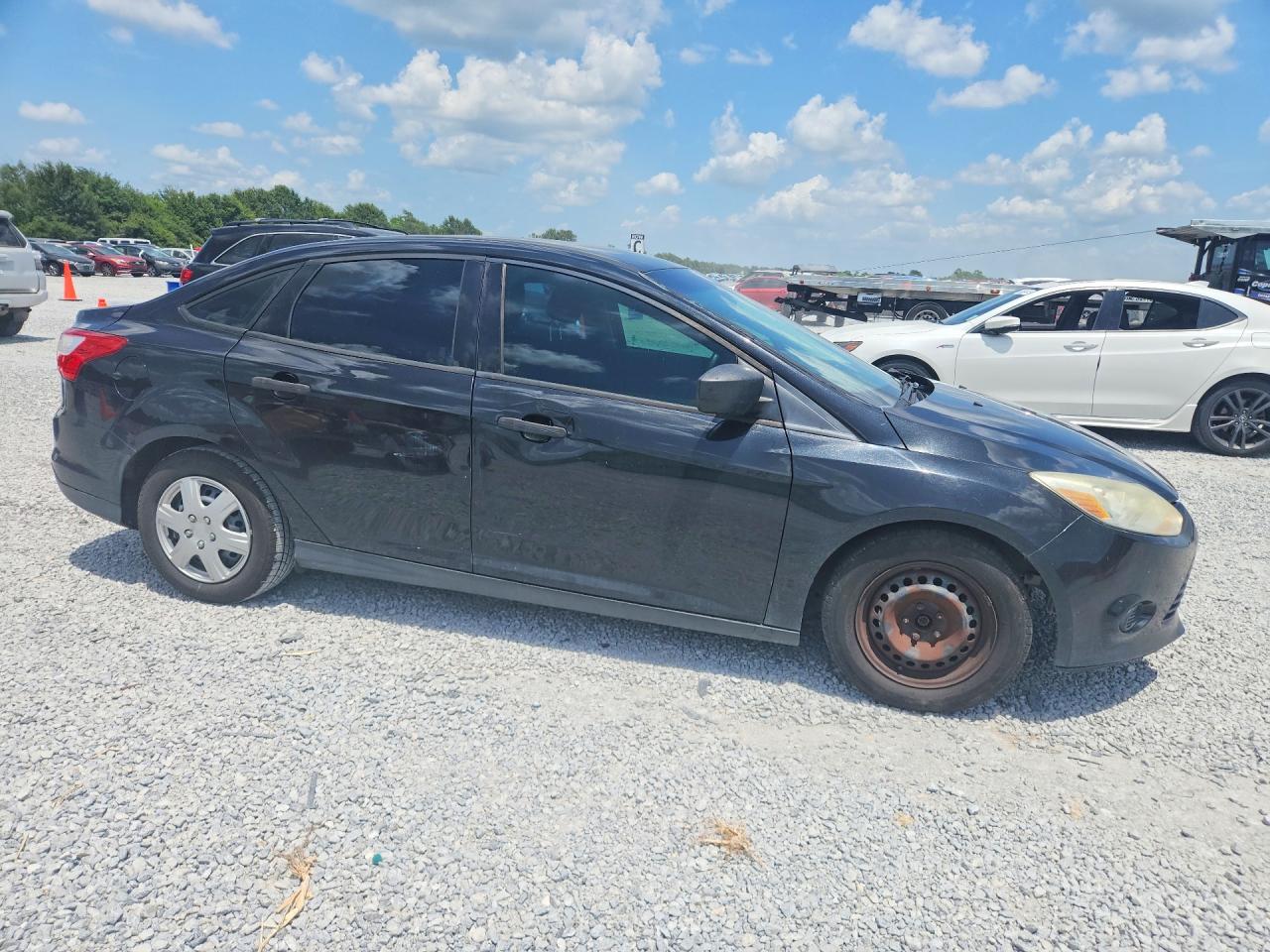 2012 Ford Focus S Black vin: 1FAHP3E25CL313242
