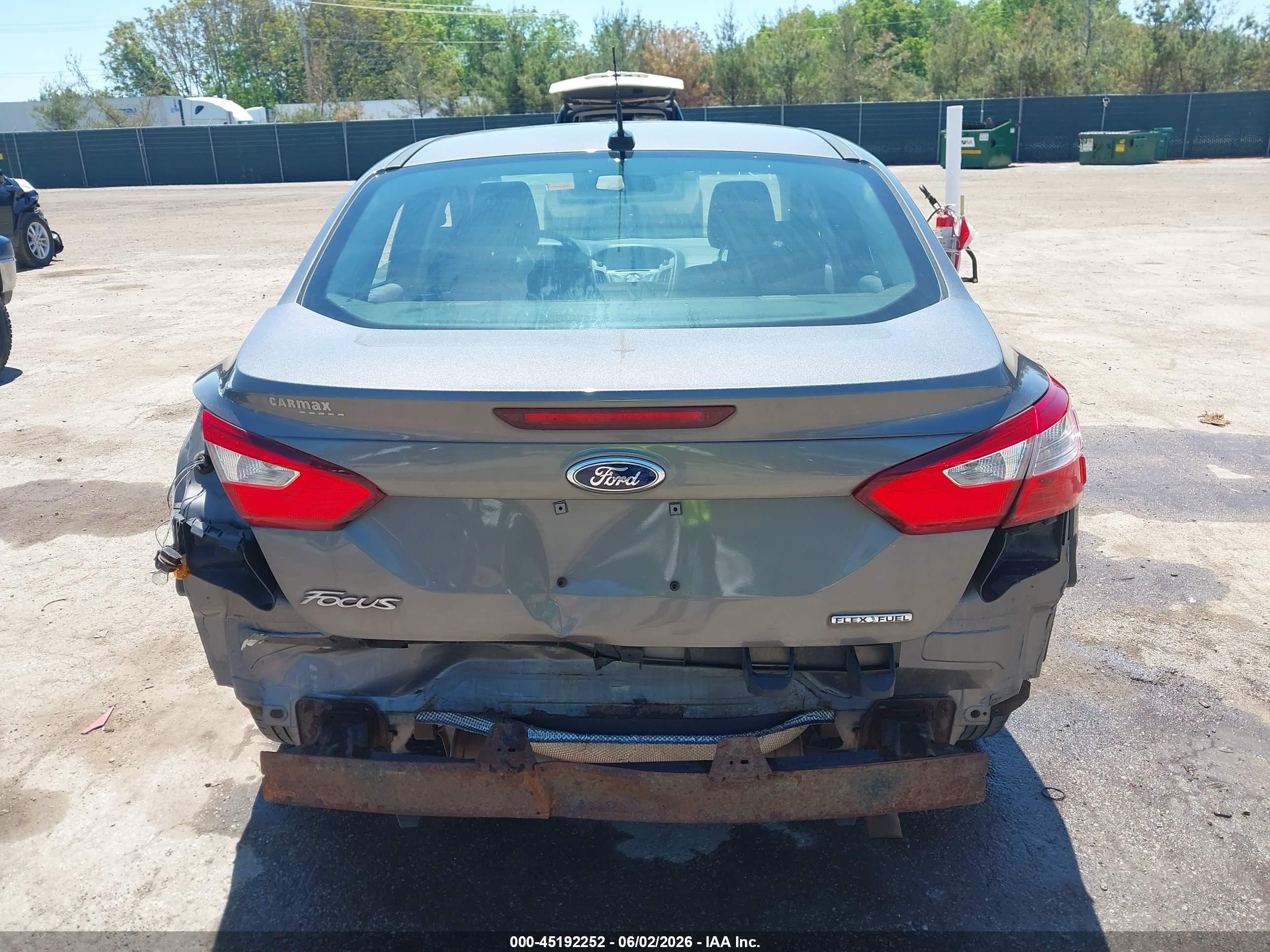 2012 Ford Focus S Gray vin: 1FAHP3E26CL463215