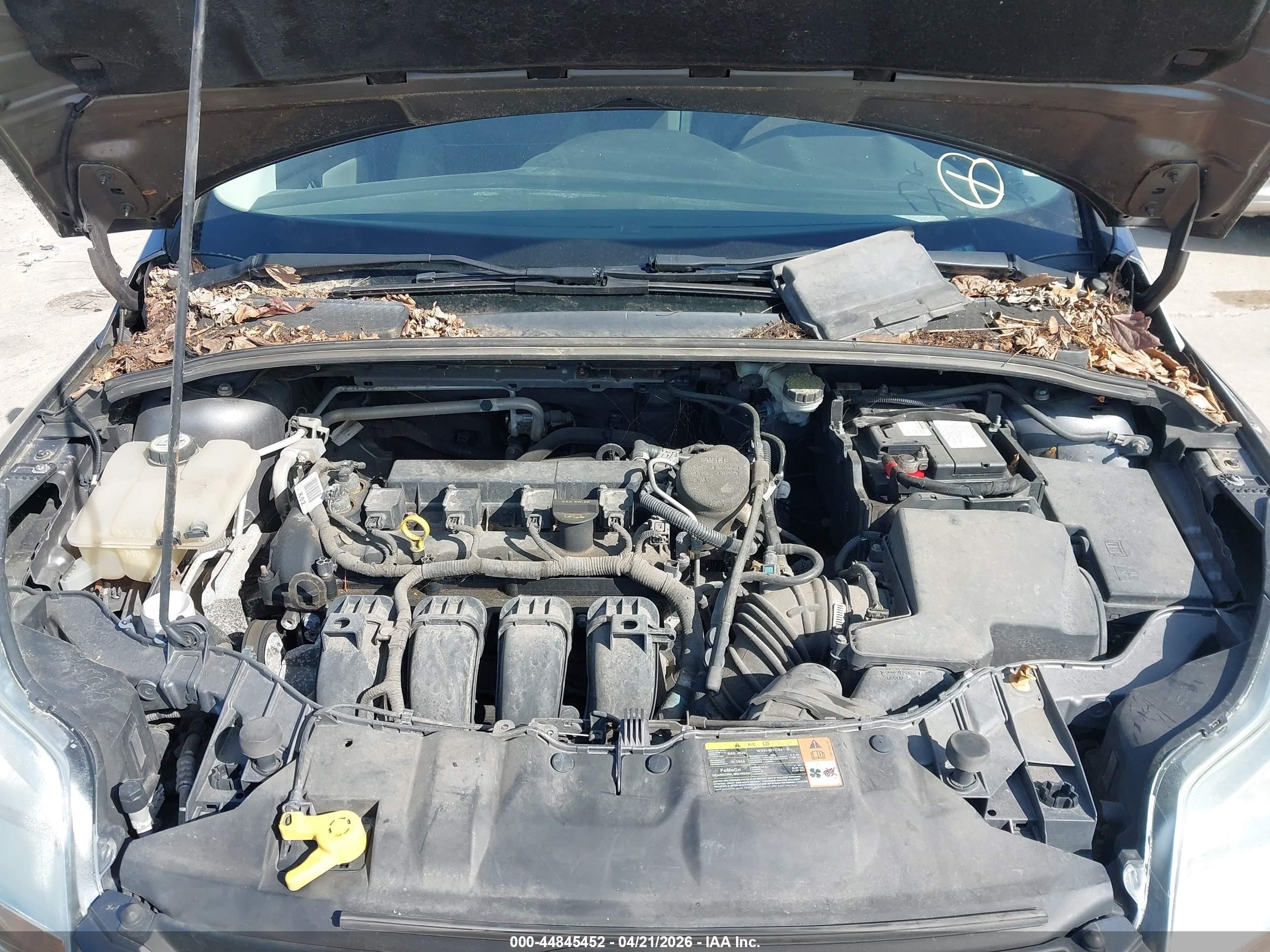 2012 Ford Focus S Gray vin: 1FAHP3E27CL429073