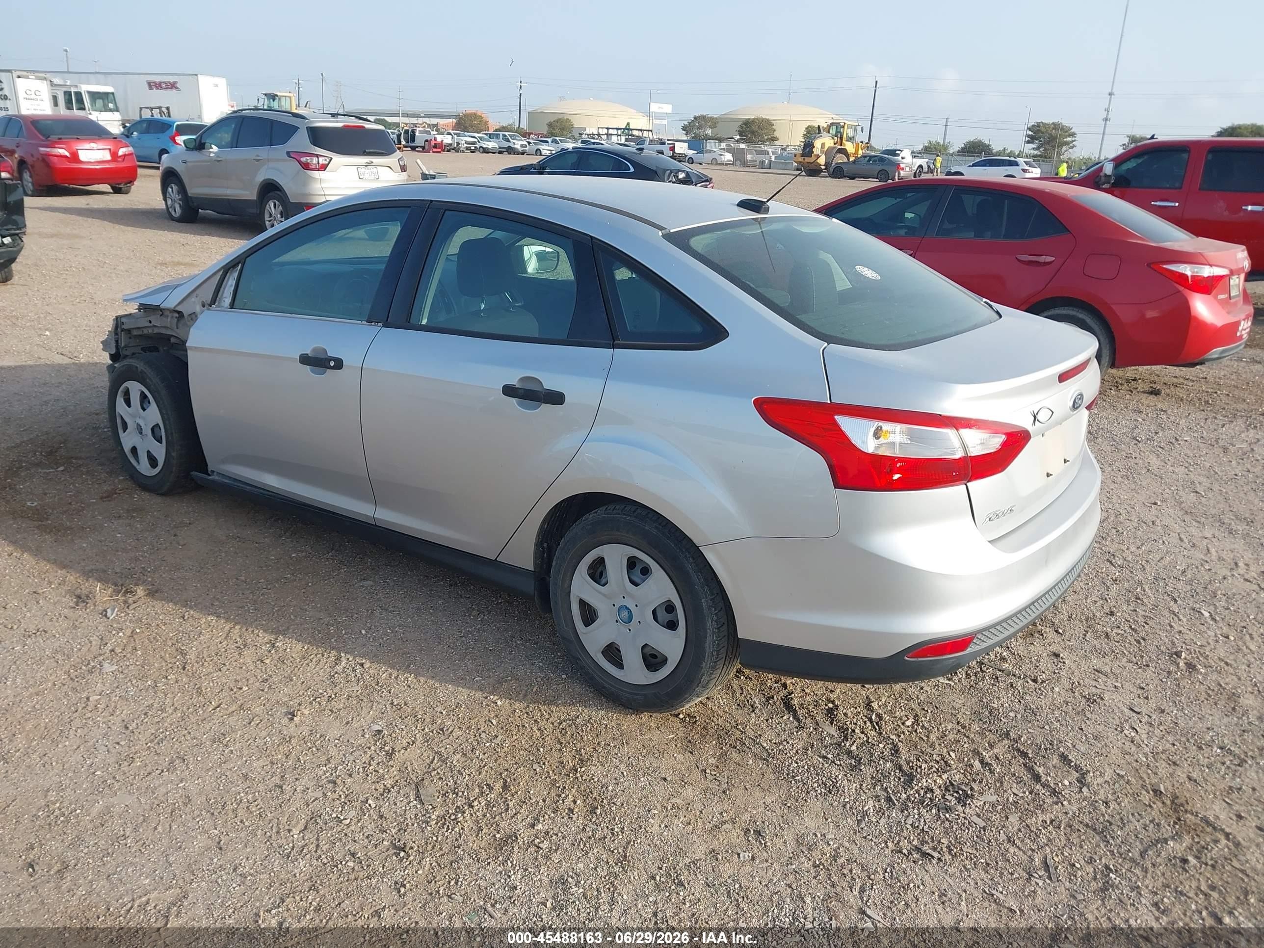 2012 Ford Focus S Gray vin: 1FAHP3E28CL251089
