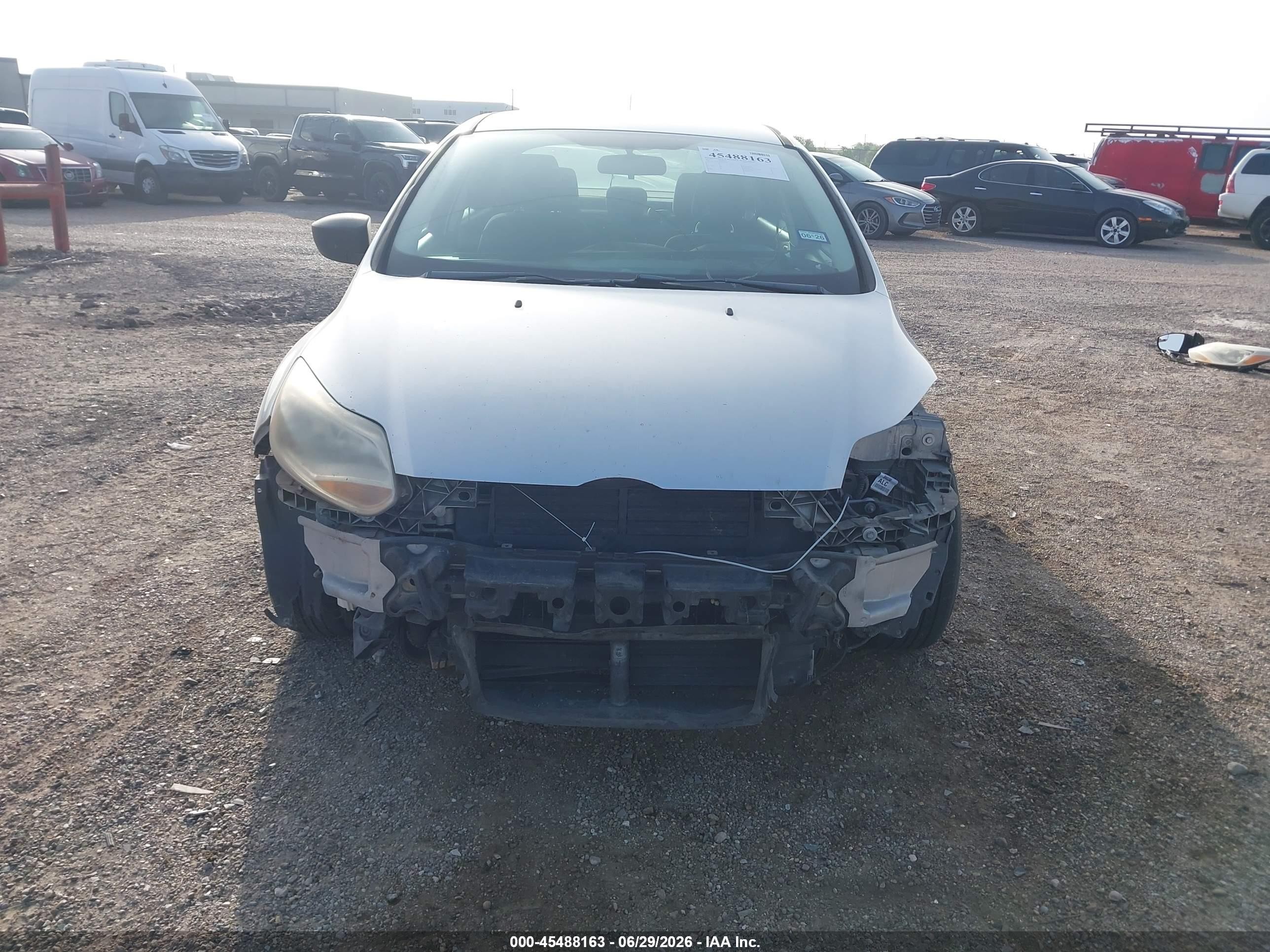 2012 Ford Focus S Gray vin: 1FAHP3E28CL251089