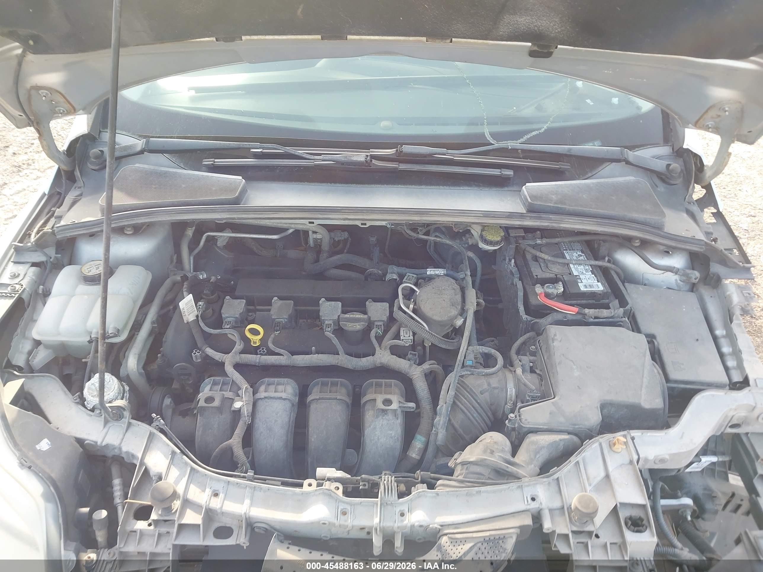 2012 Ford Focus S Gray vin: 1FAHP3E28CL251089
