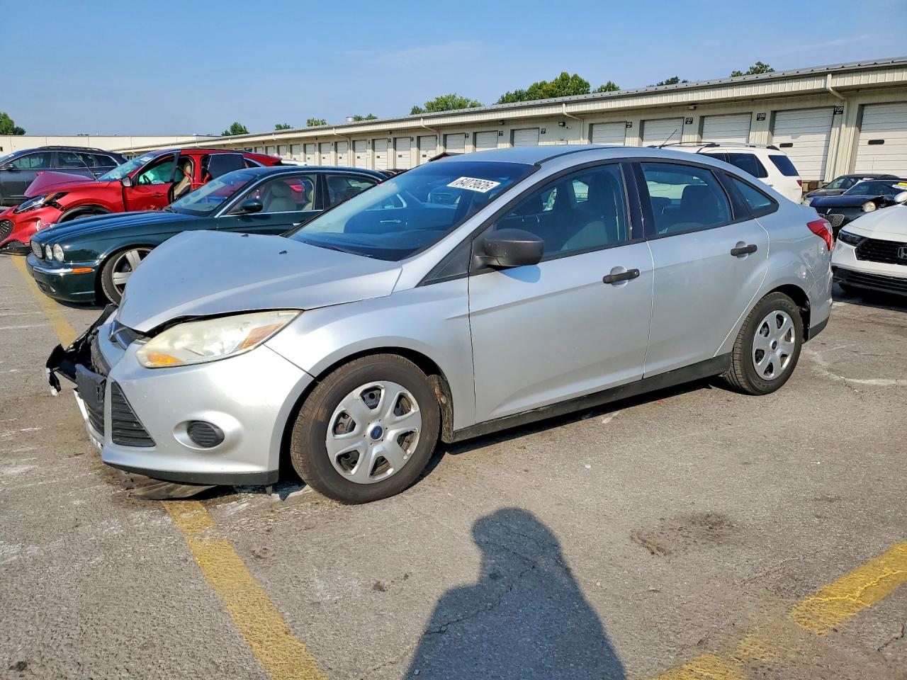 2012 Ford Focus S Silver vin: 1FAHP3E29CL316080