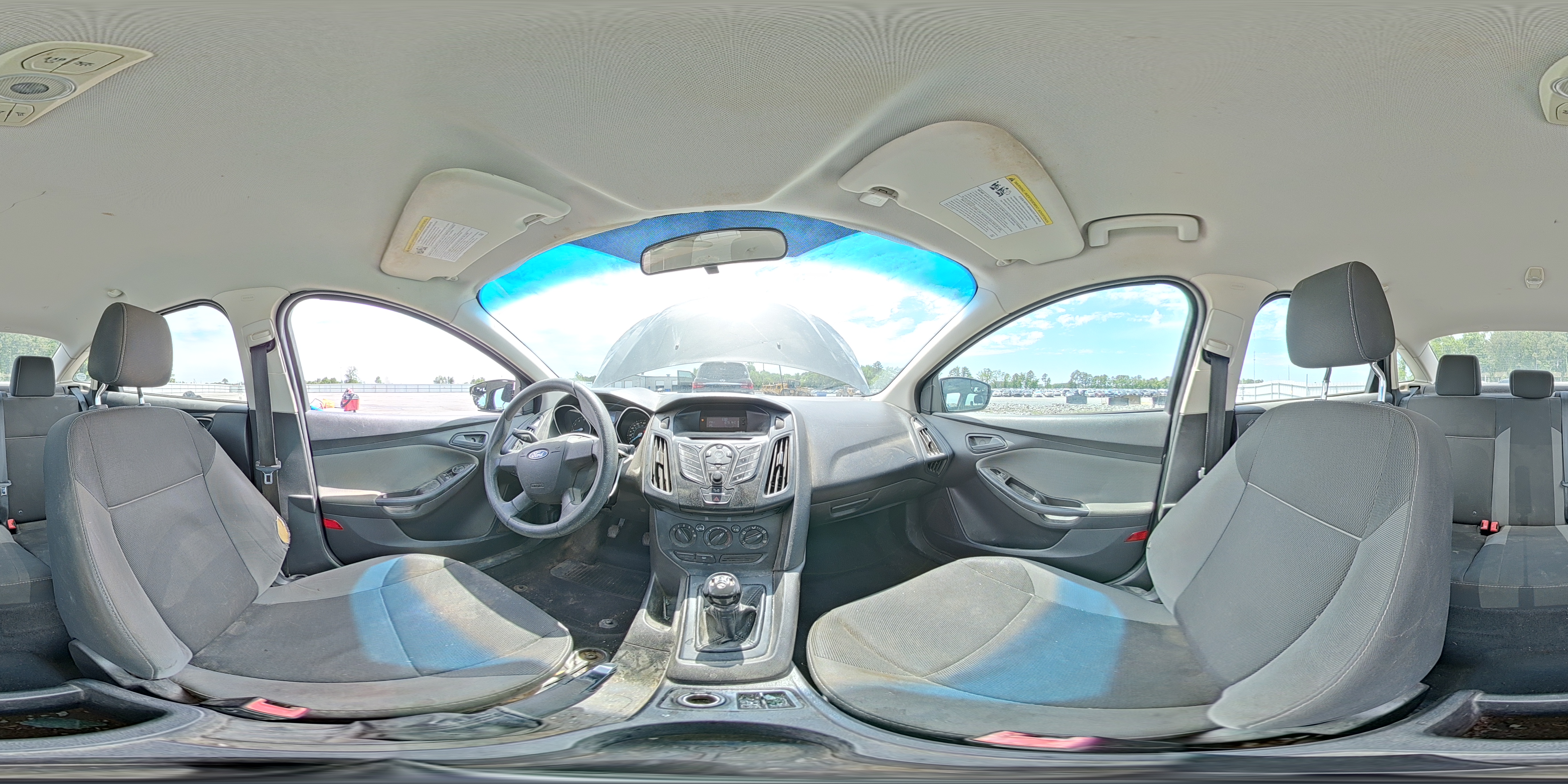 2012 Ford Focus Gray vin: 1FAHP3E2XCL297748