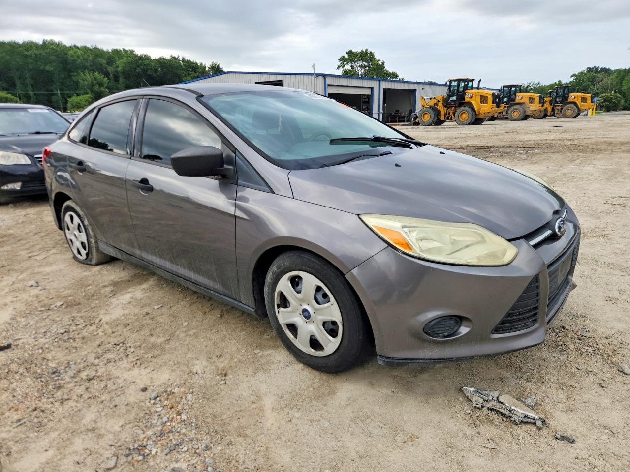 2012 Ford Focus S Серый vin: 1FAHP3E2XCL321353