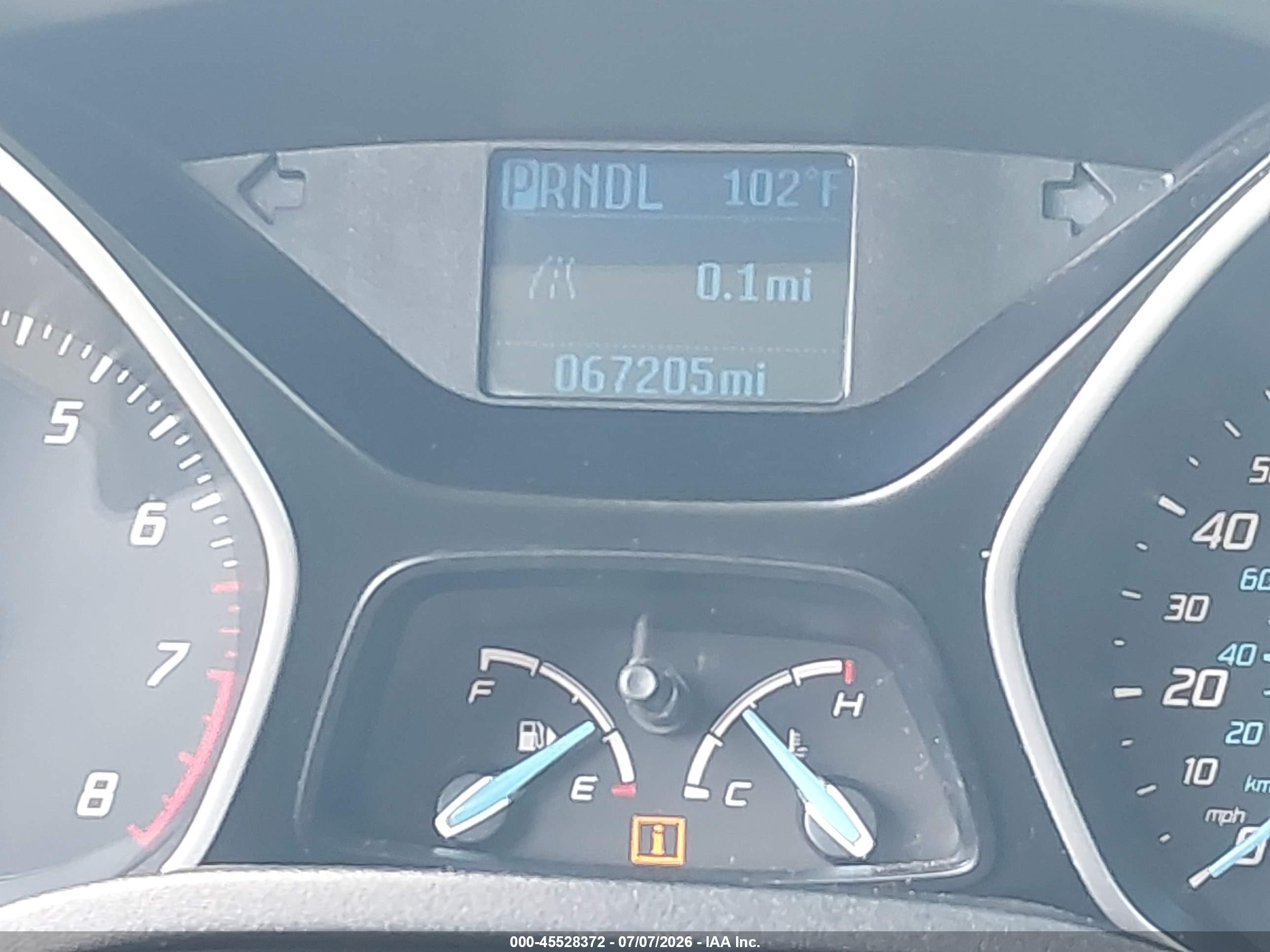2012 Ford Focus S White vin: 1FAHP3E2XCL372397