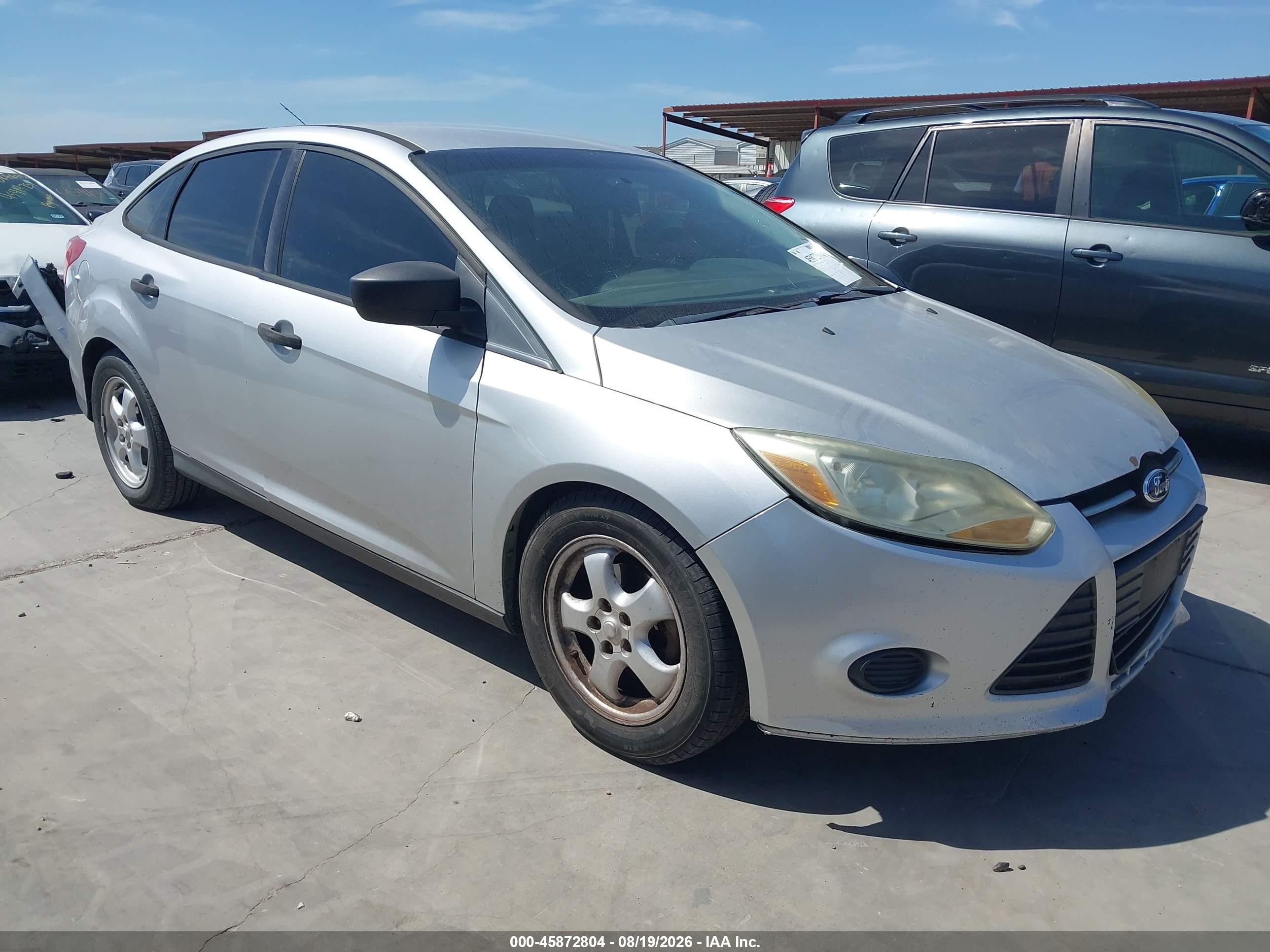 2012 Ford Focus S Silver vin: 1FAHP3E2XCL385862