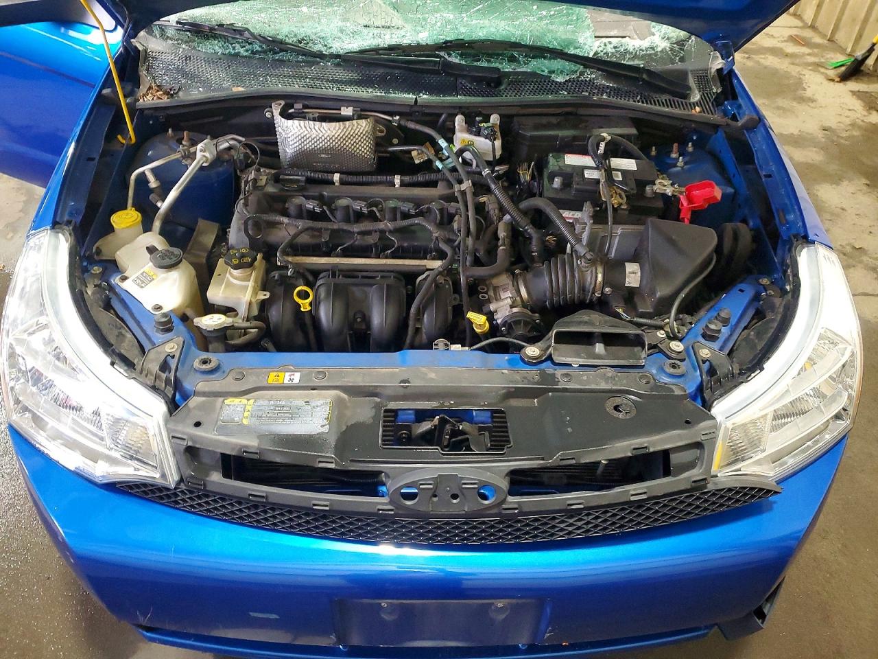 2010 Ford Focus S Blue vin: 1FAHP3EN0AW149632