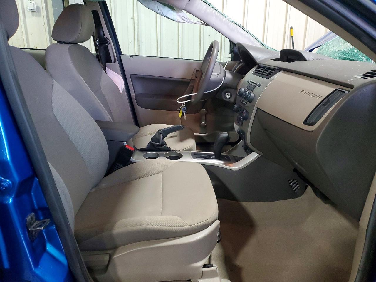 2010 Ford Focus S Blue vin: 1FAHP3EN0AW149632