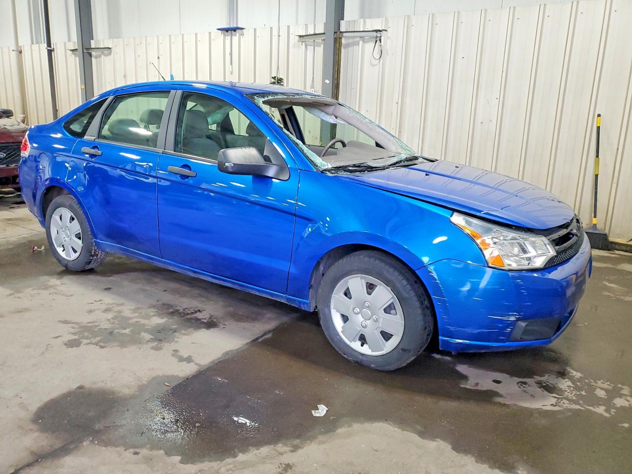 2010 Ford Focus S Blue vin: 1FAHP3EN0AW149632