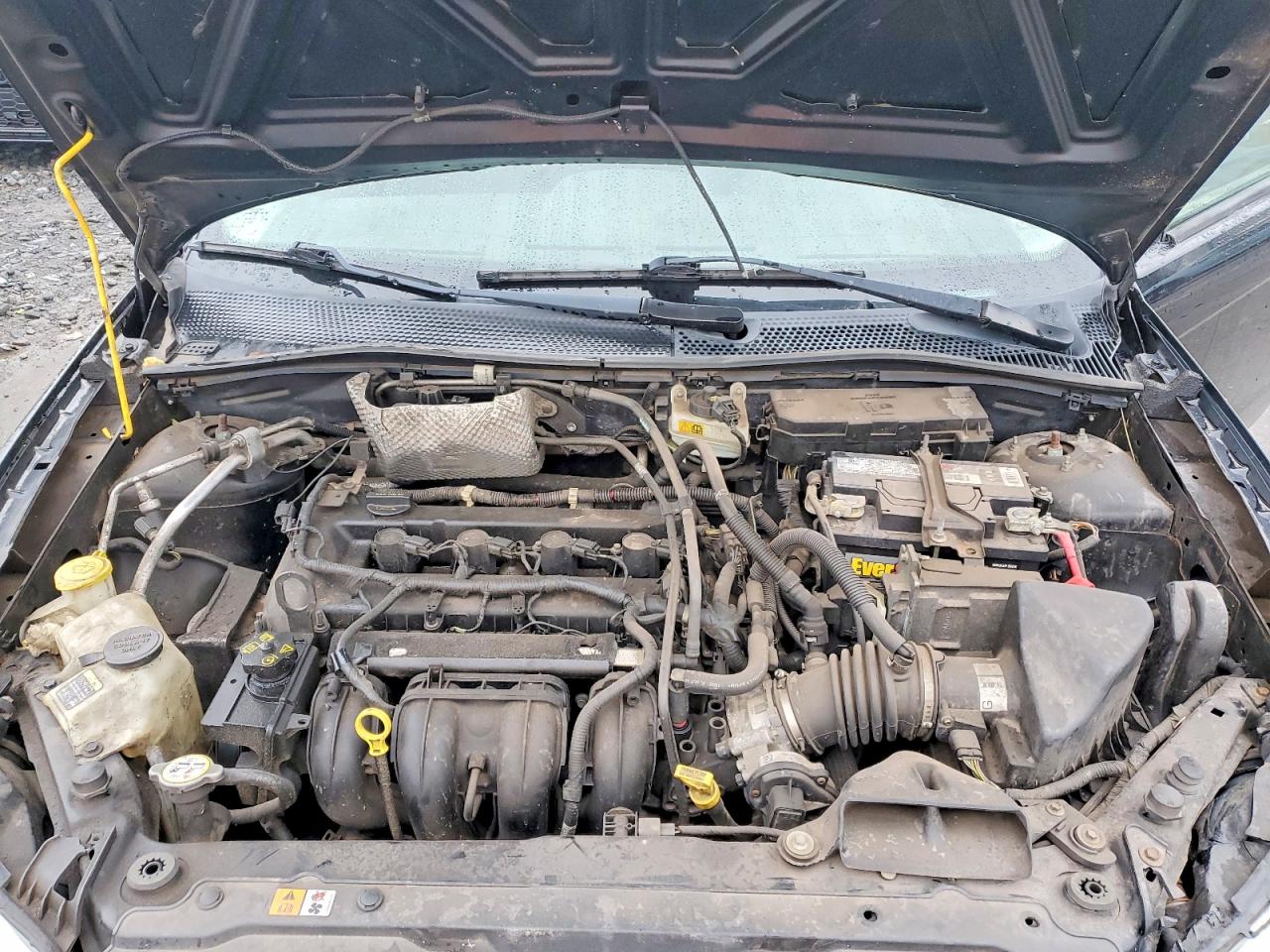 2011 Ford Focus S Черный vin: 1FAHP3EN0BW140897