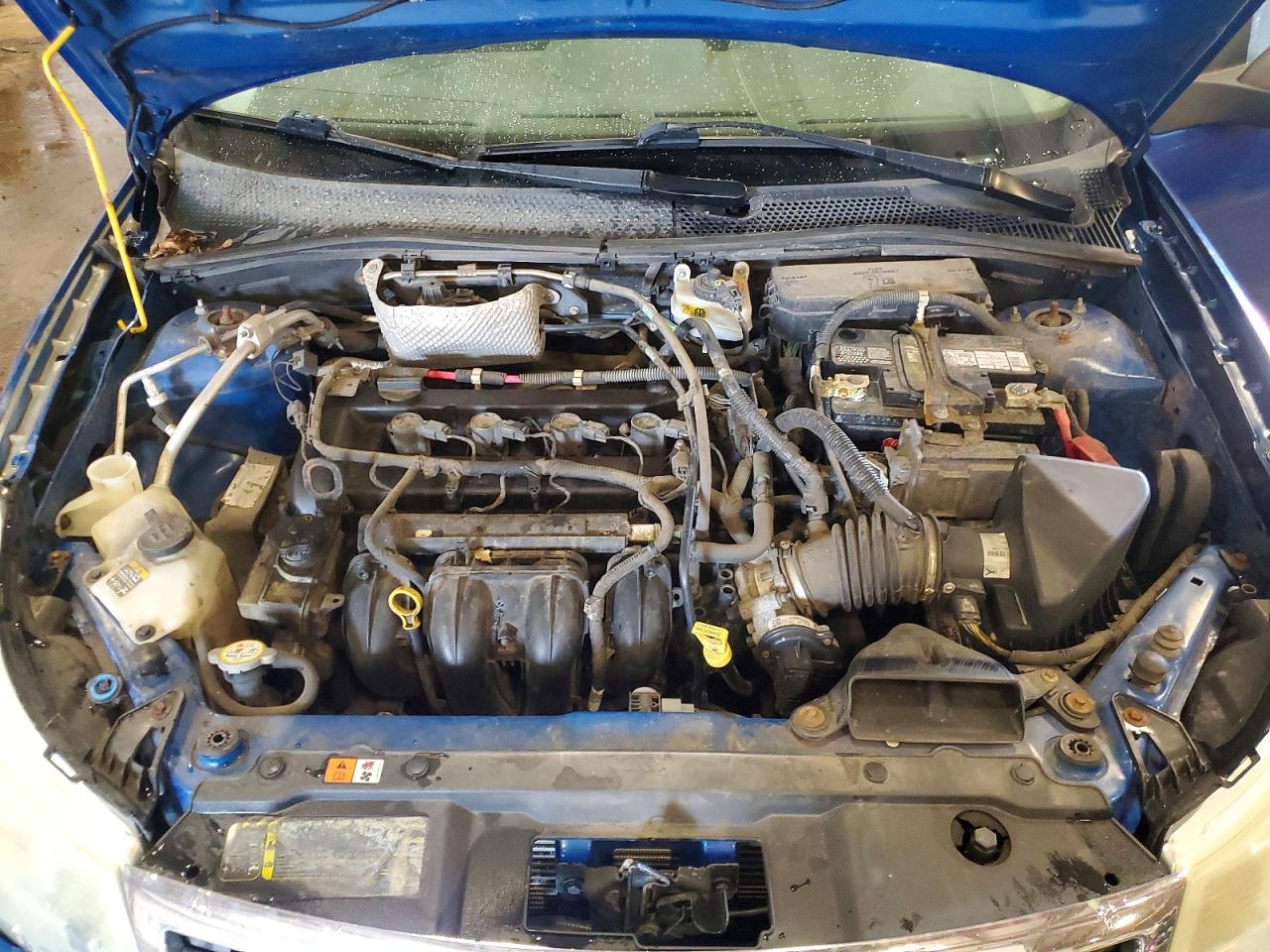 2011 Ford Focus S Blue vin: 1FAHP3EN0BW145596