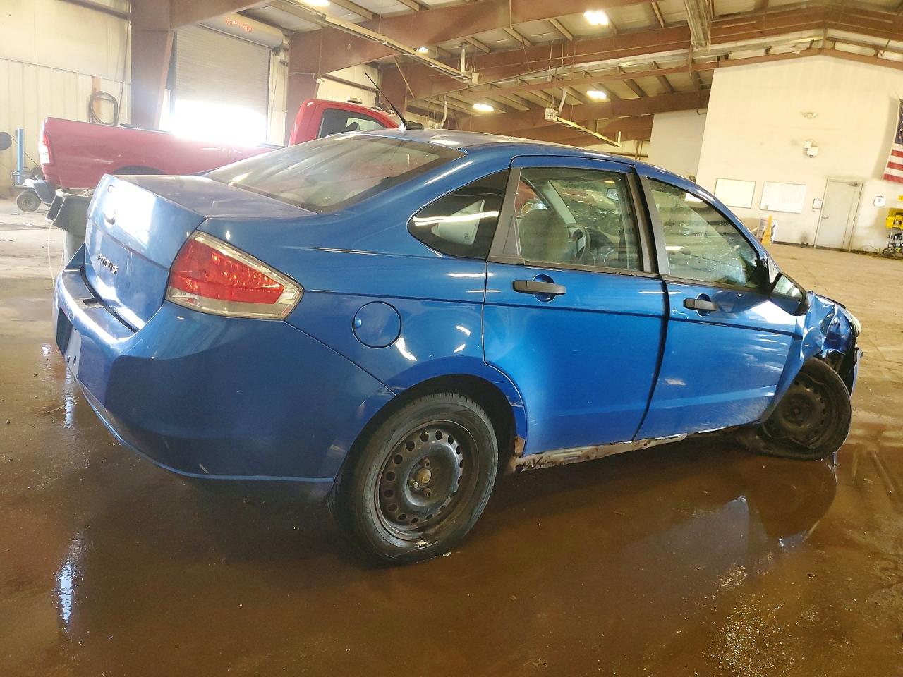 2011 Ford Focus S Blue vin: 1FAHP3EN0BW145596