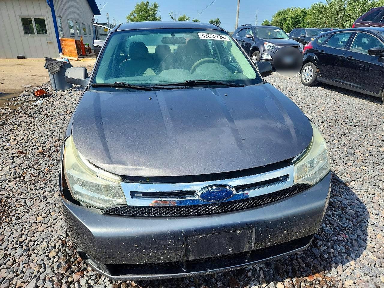 2010 Ford Focus S Gray vin: 1FAHP3EN1AW109396