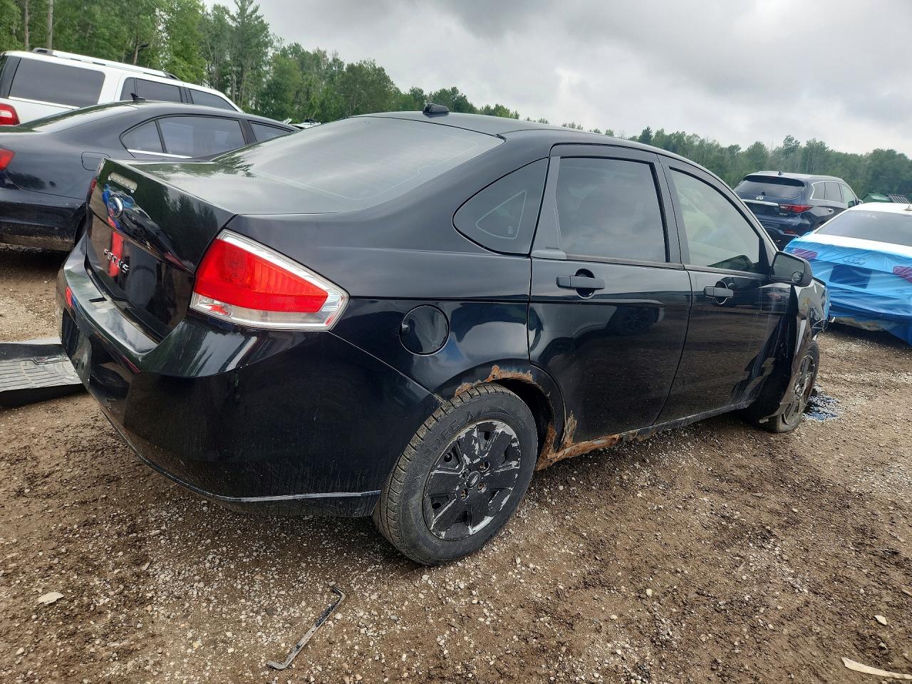 2010 Ford Focus S Black vin: 1FAHP3EN2AW152001